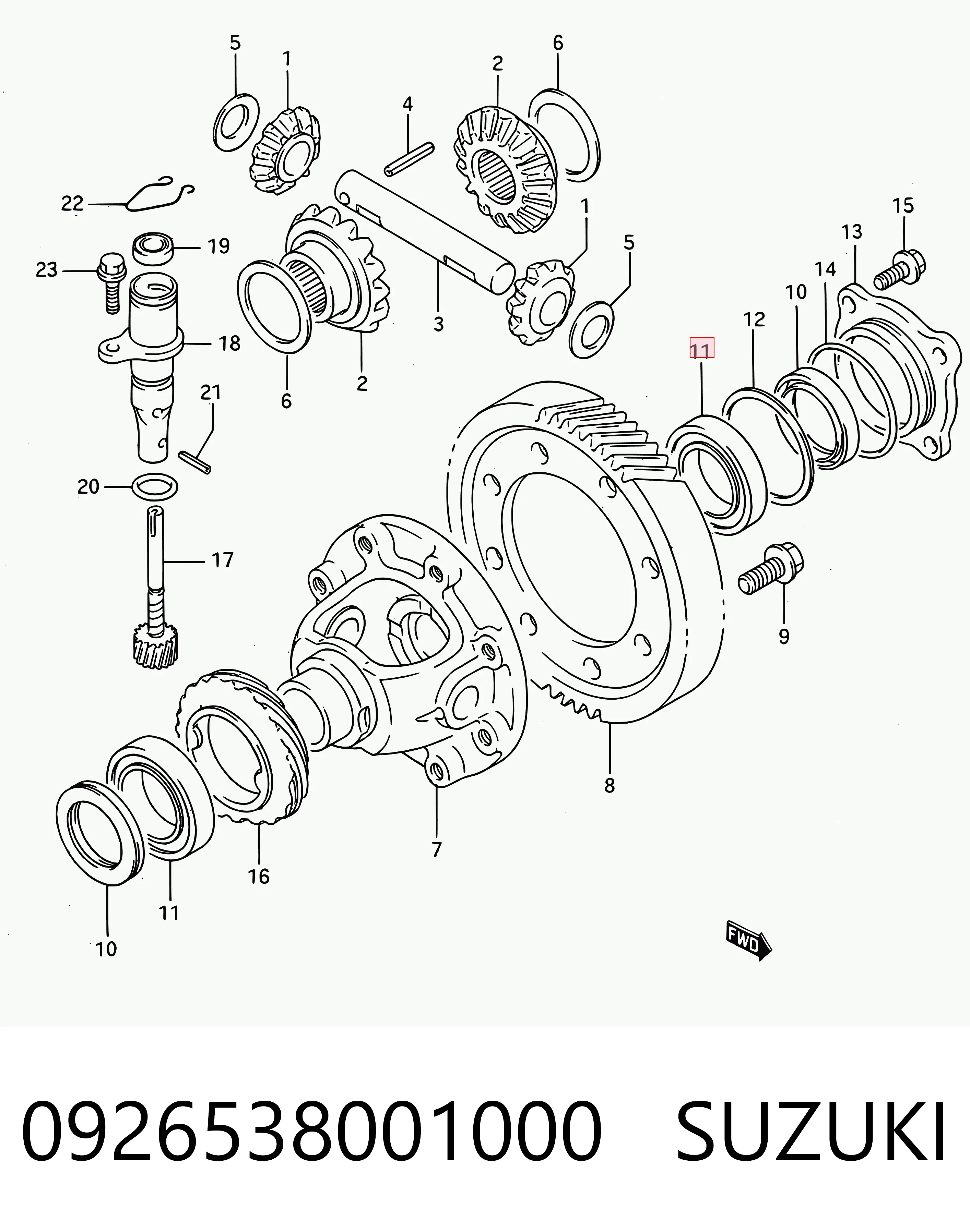 0926538001000 Suzuki