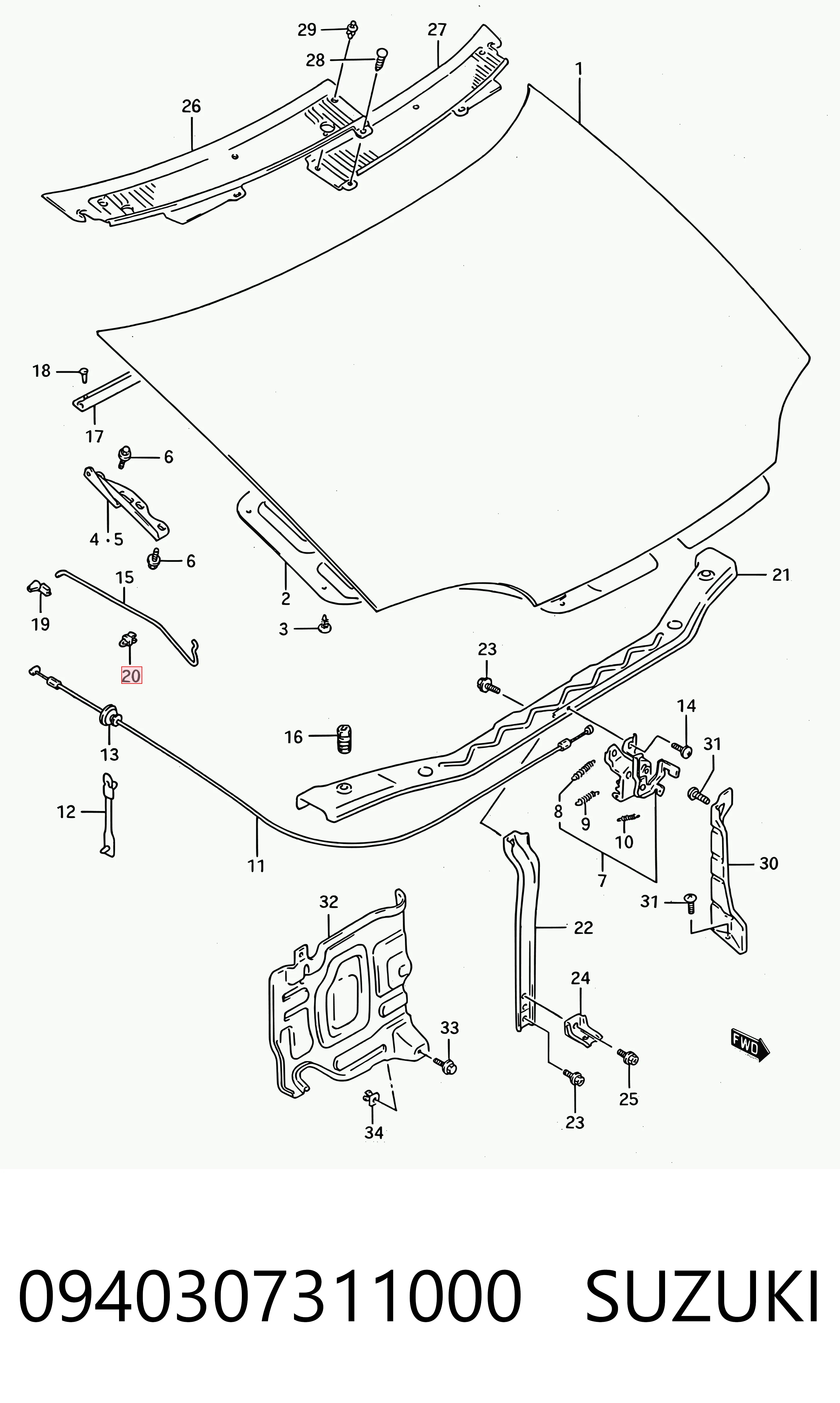 0940307311000 Suzuki