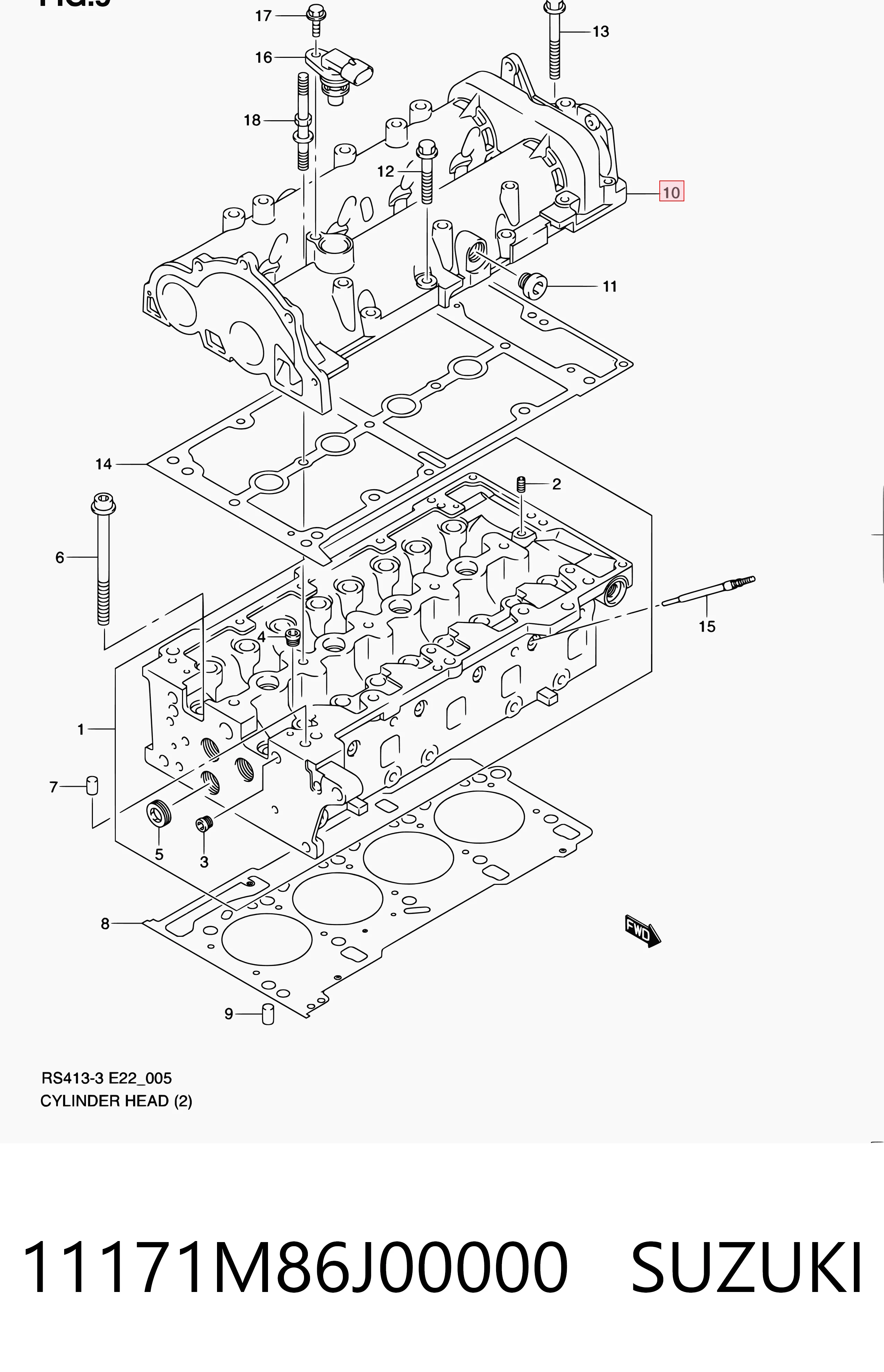 11171M86J00000 Suzuki