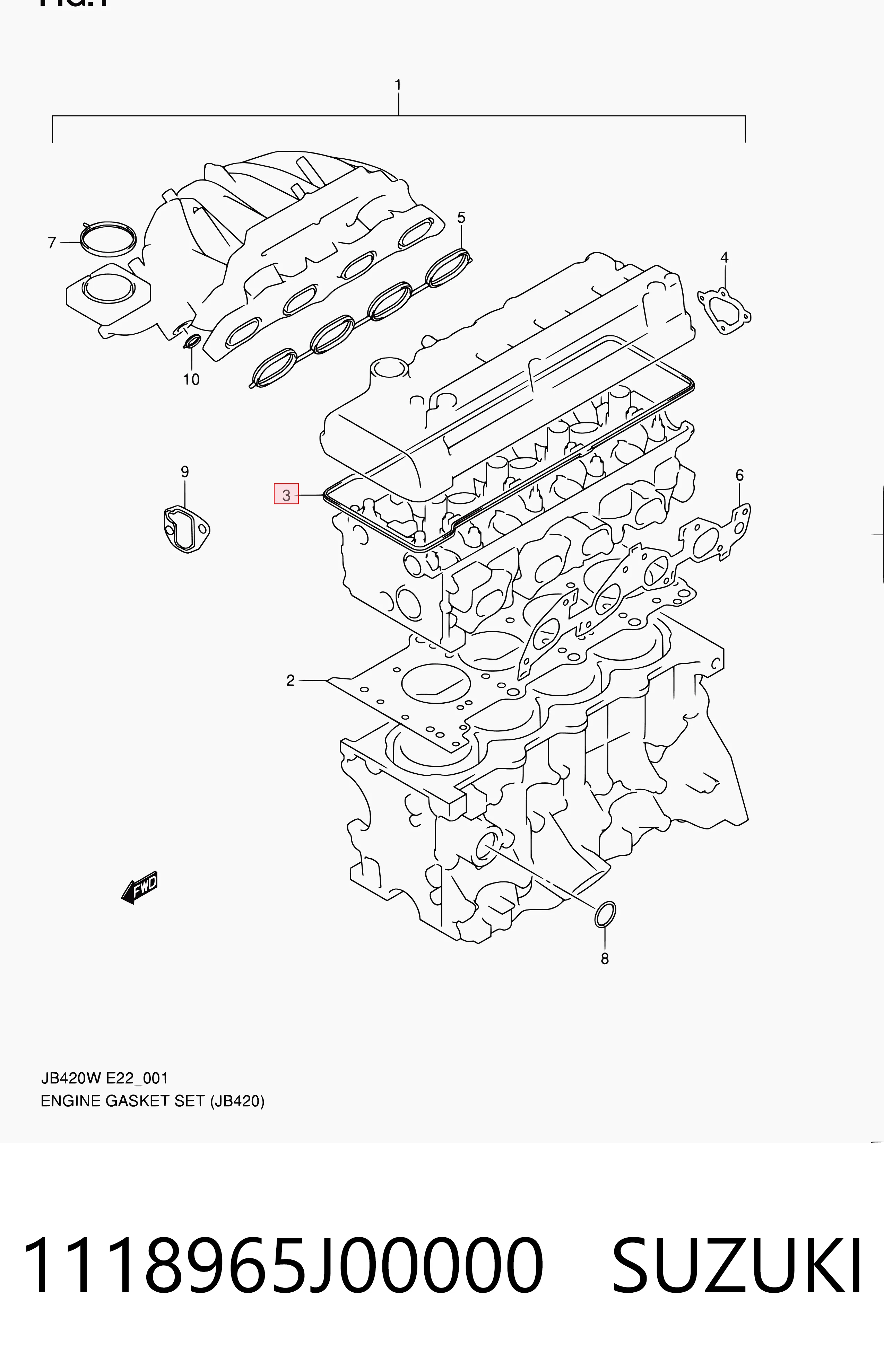 1118965J00000 Suzuki