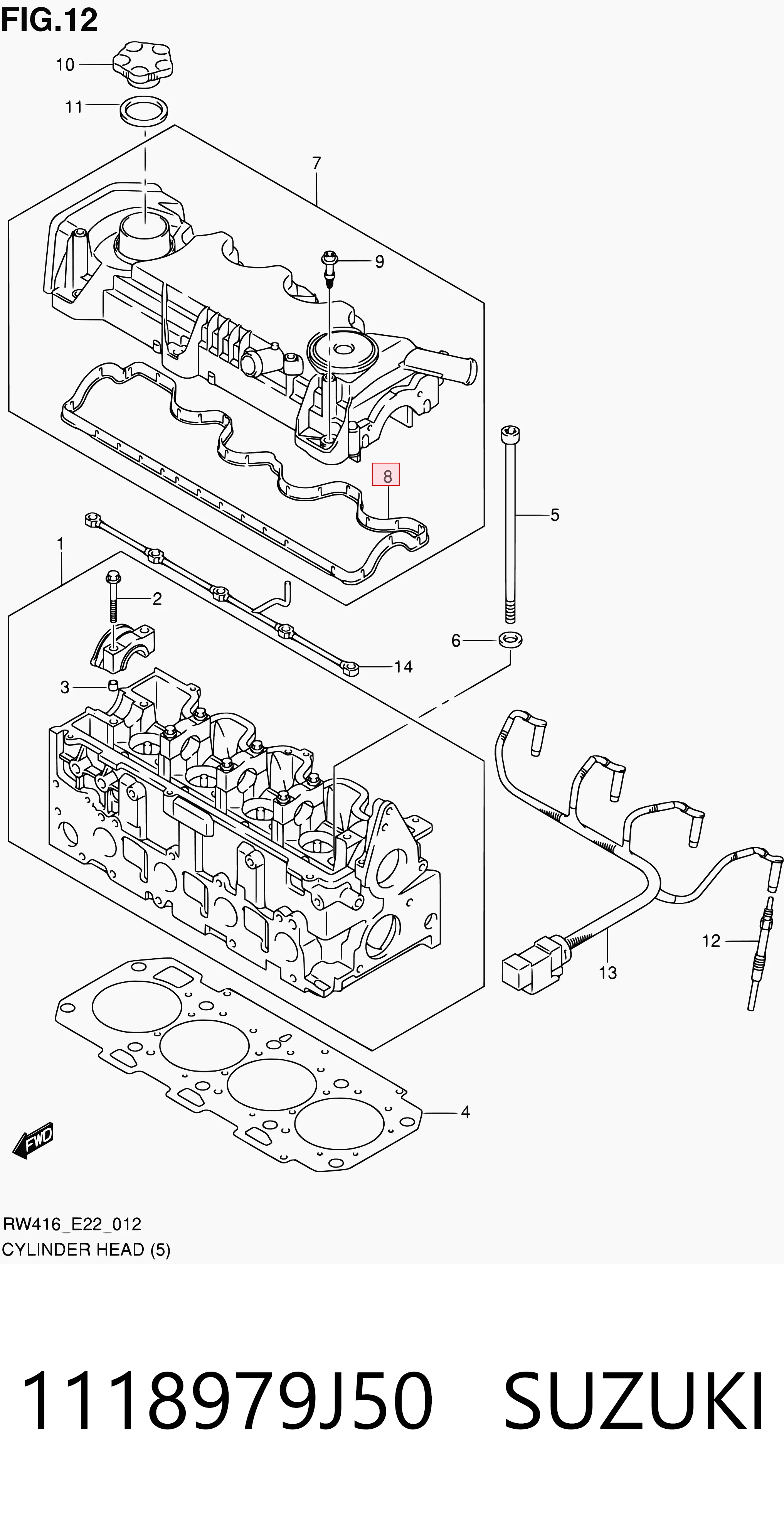 Junta de tapa de válvulas Bravo hatchback (1995-2001) original desde 13,05 €