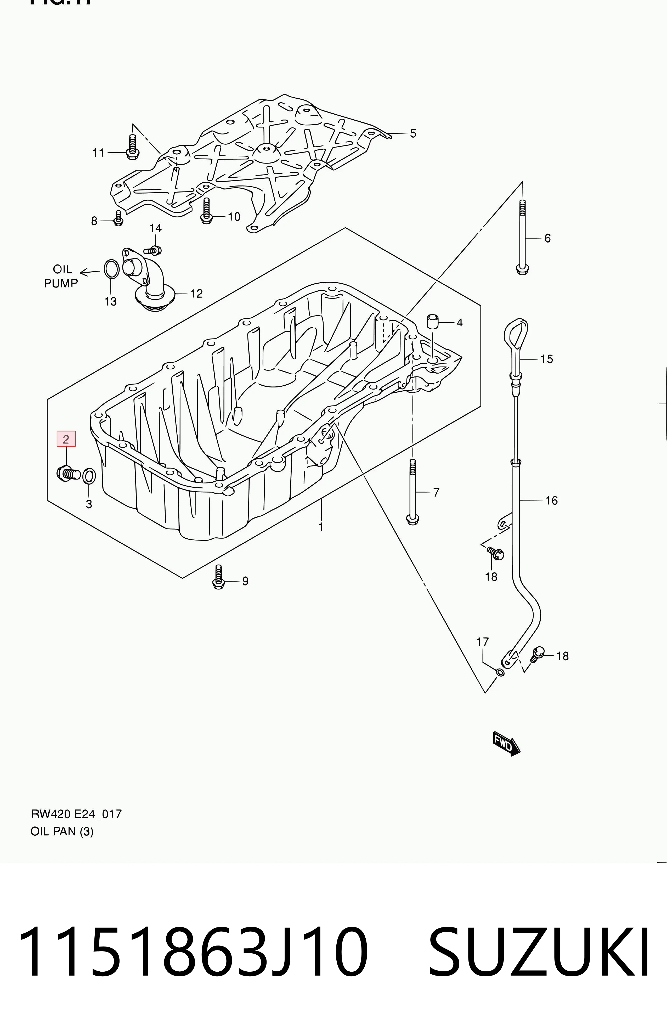 1151863J10 Suzuki