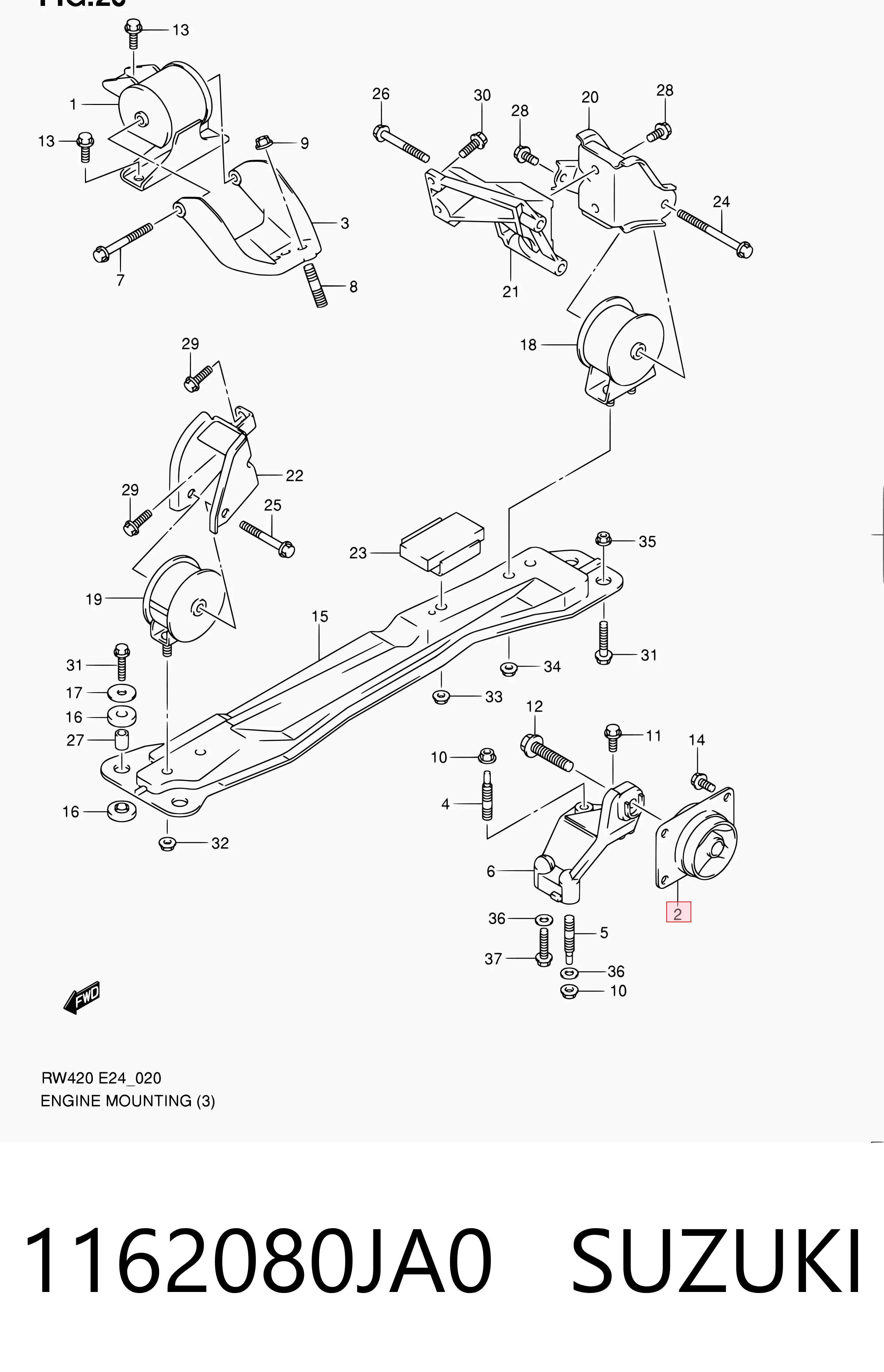 1162080JA0 Suzuki