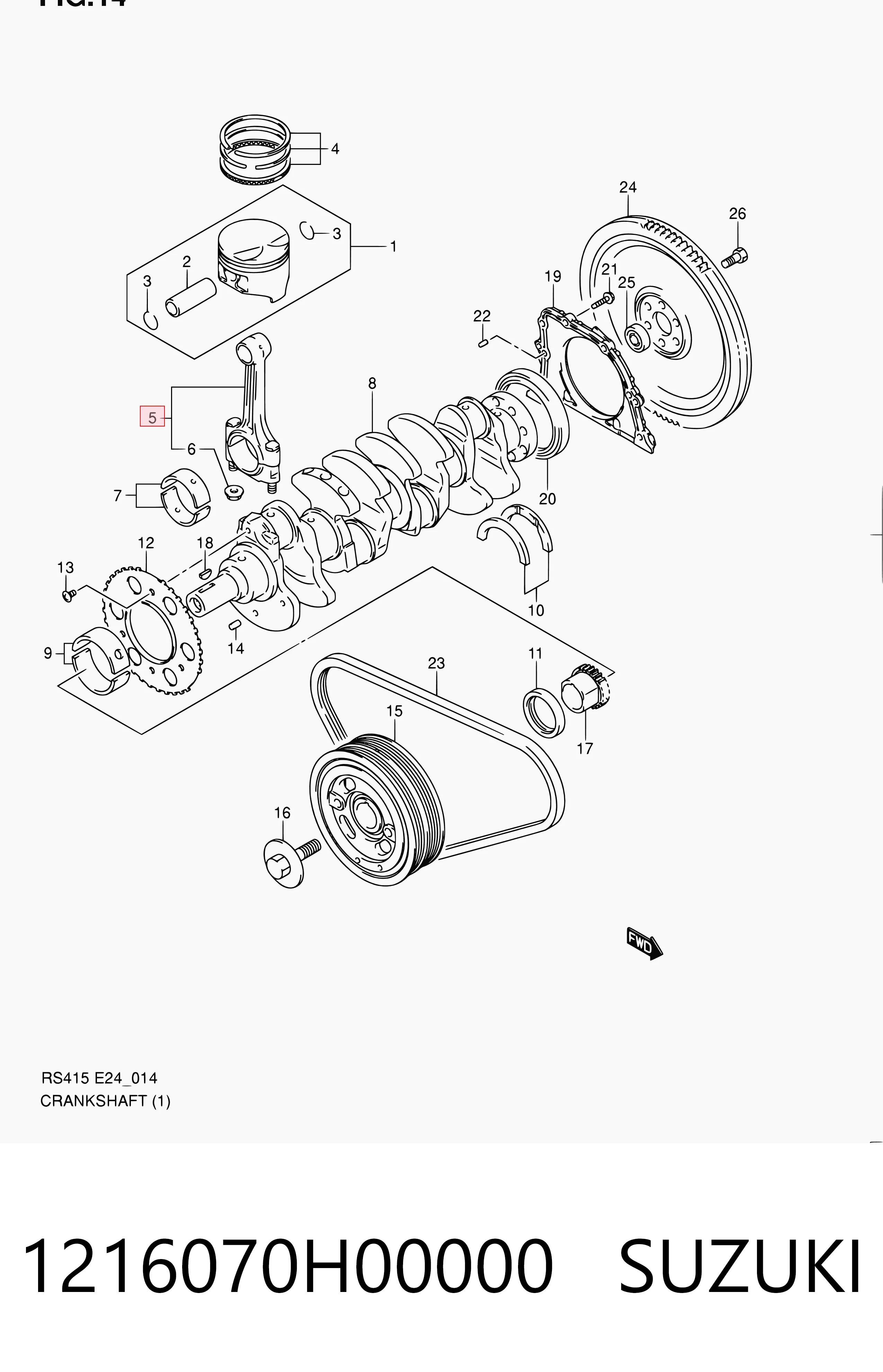 1216070H00000 Suzuki