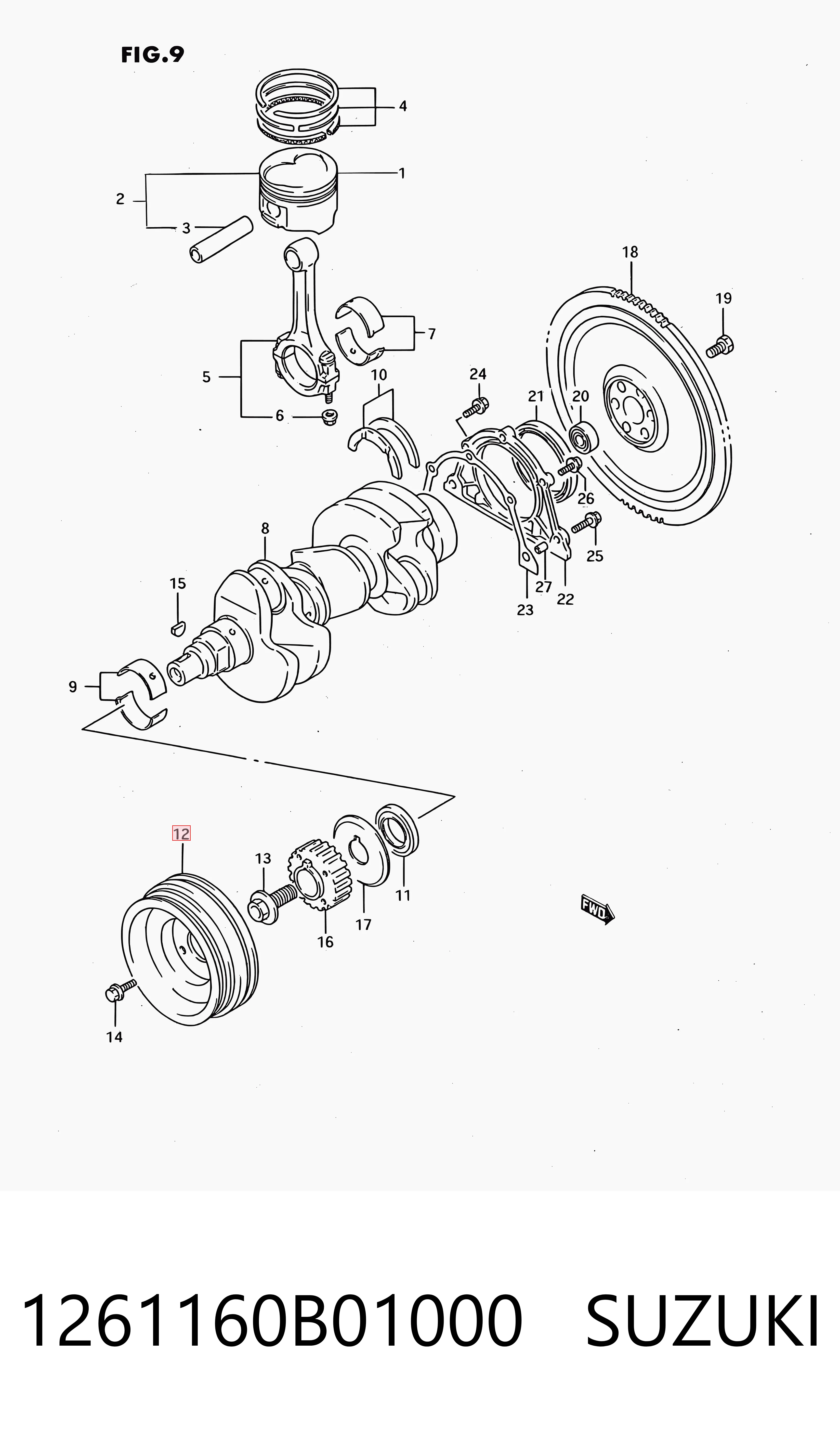 1261160B01000 Suzuki