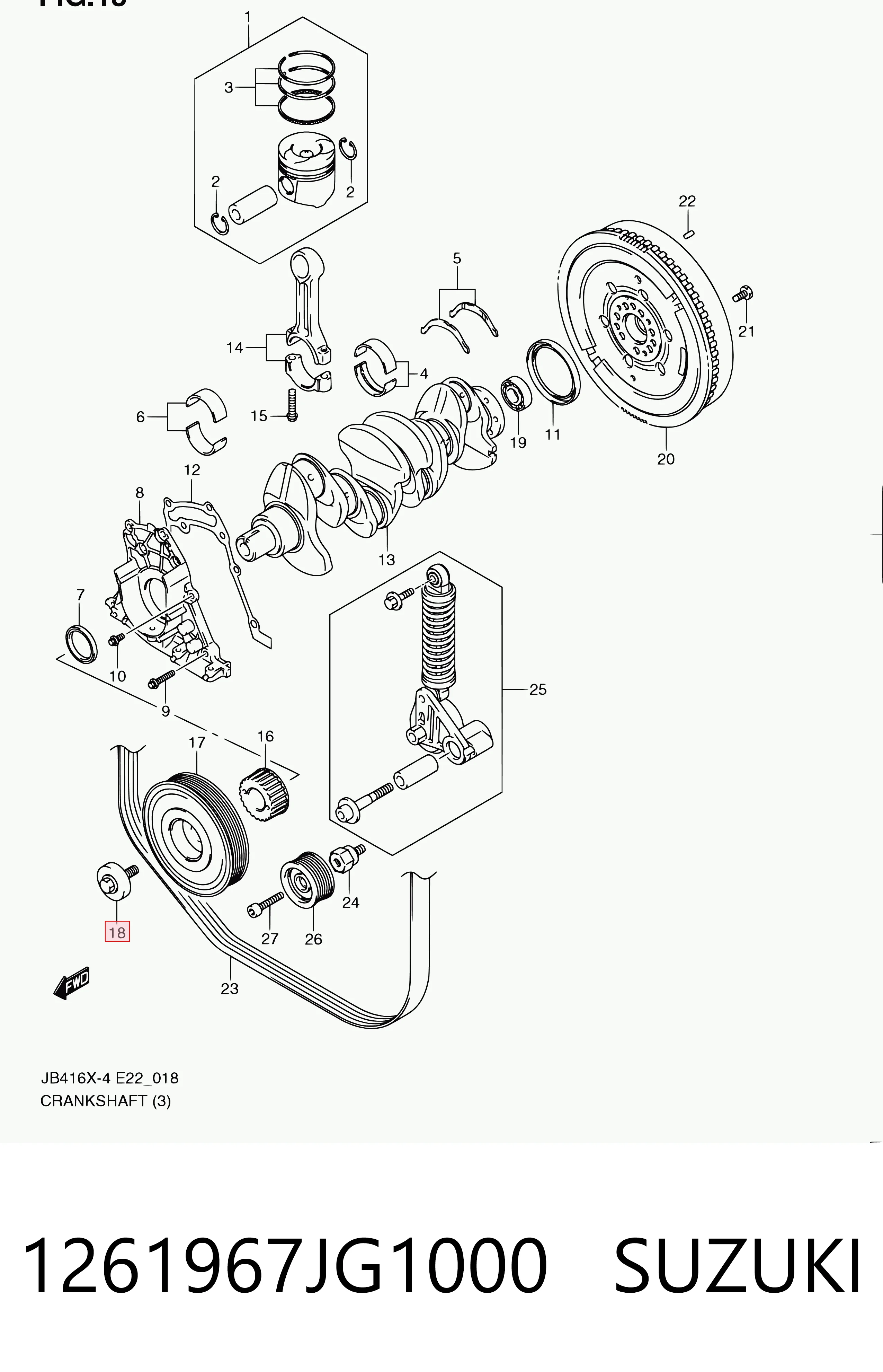 1261967JG1000 Suzuki
