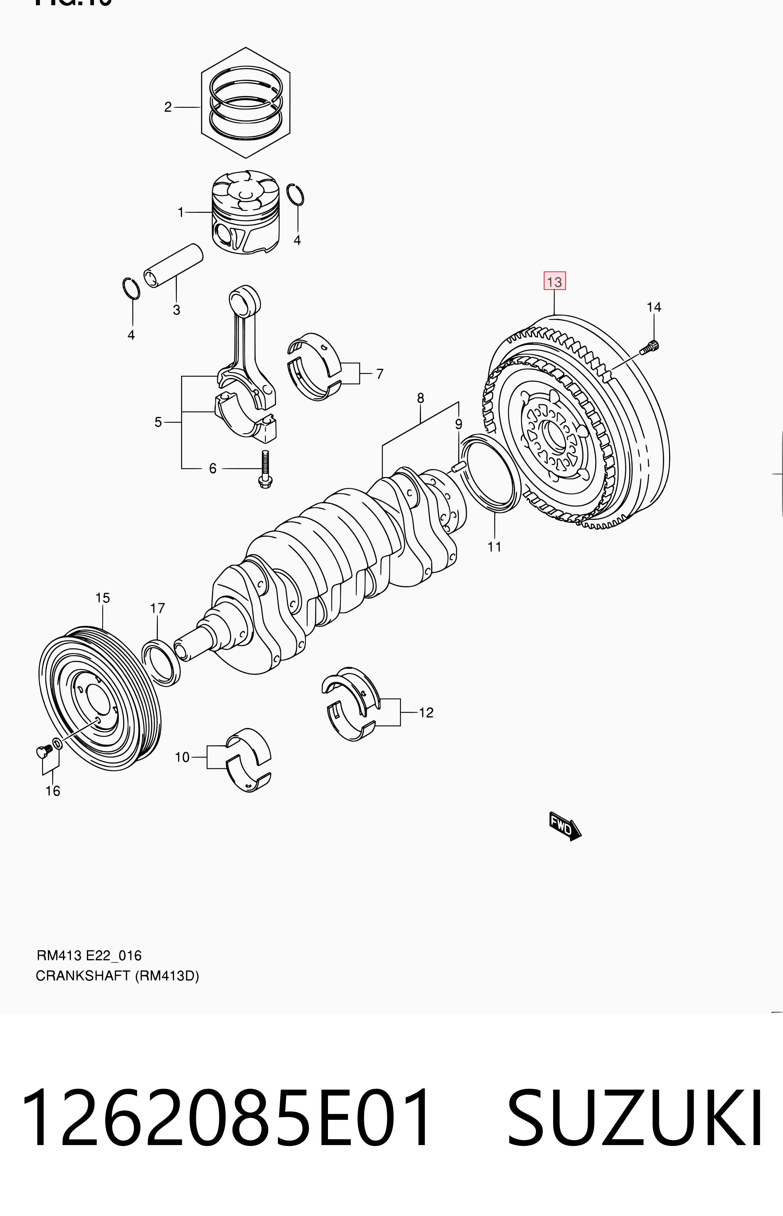 Volante bimasa para Suzuki Swift III (RS)