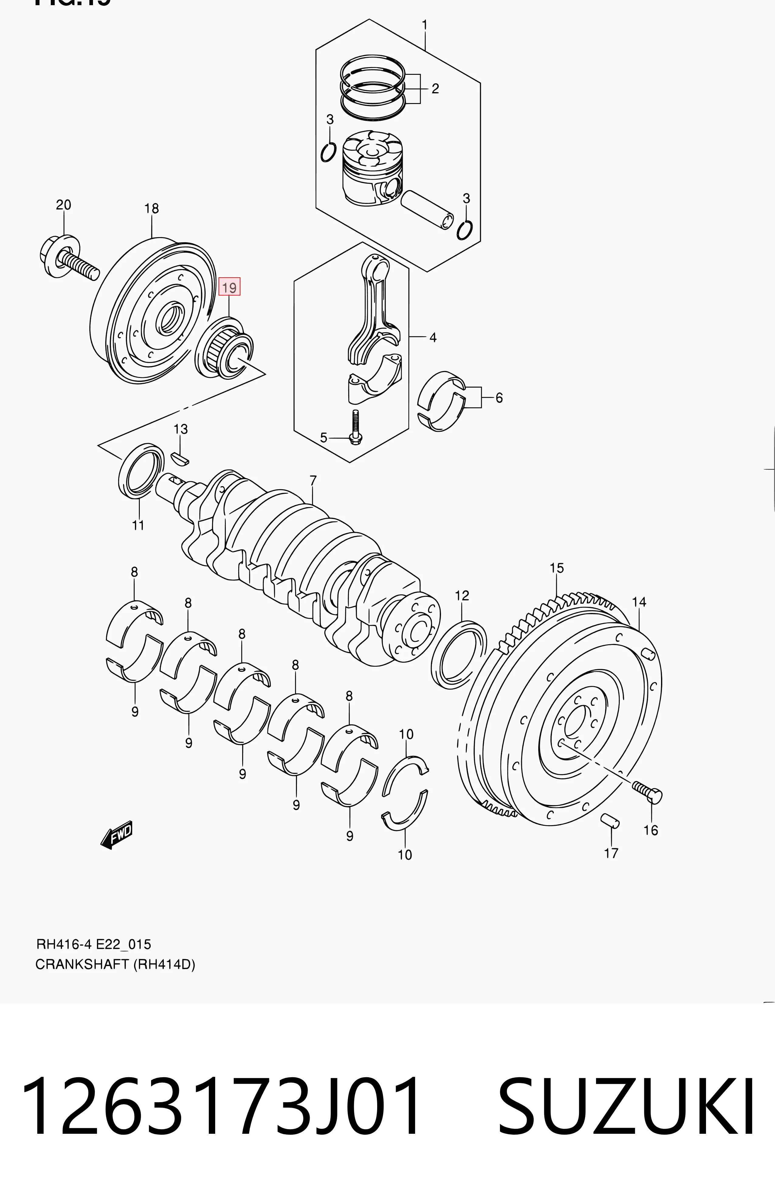 1263173J01 Suzuki