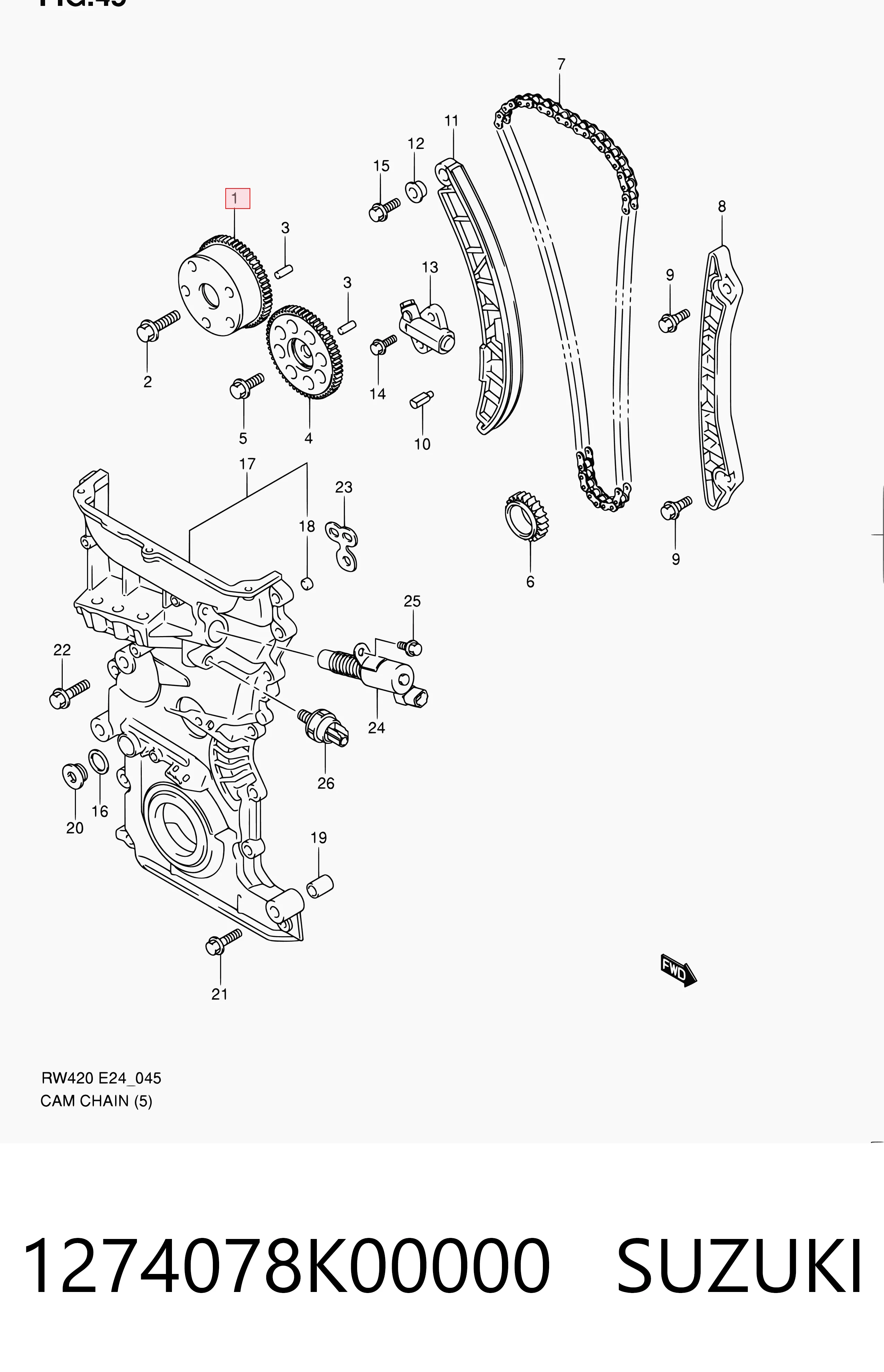 1274078K00000 Suzuki