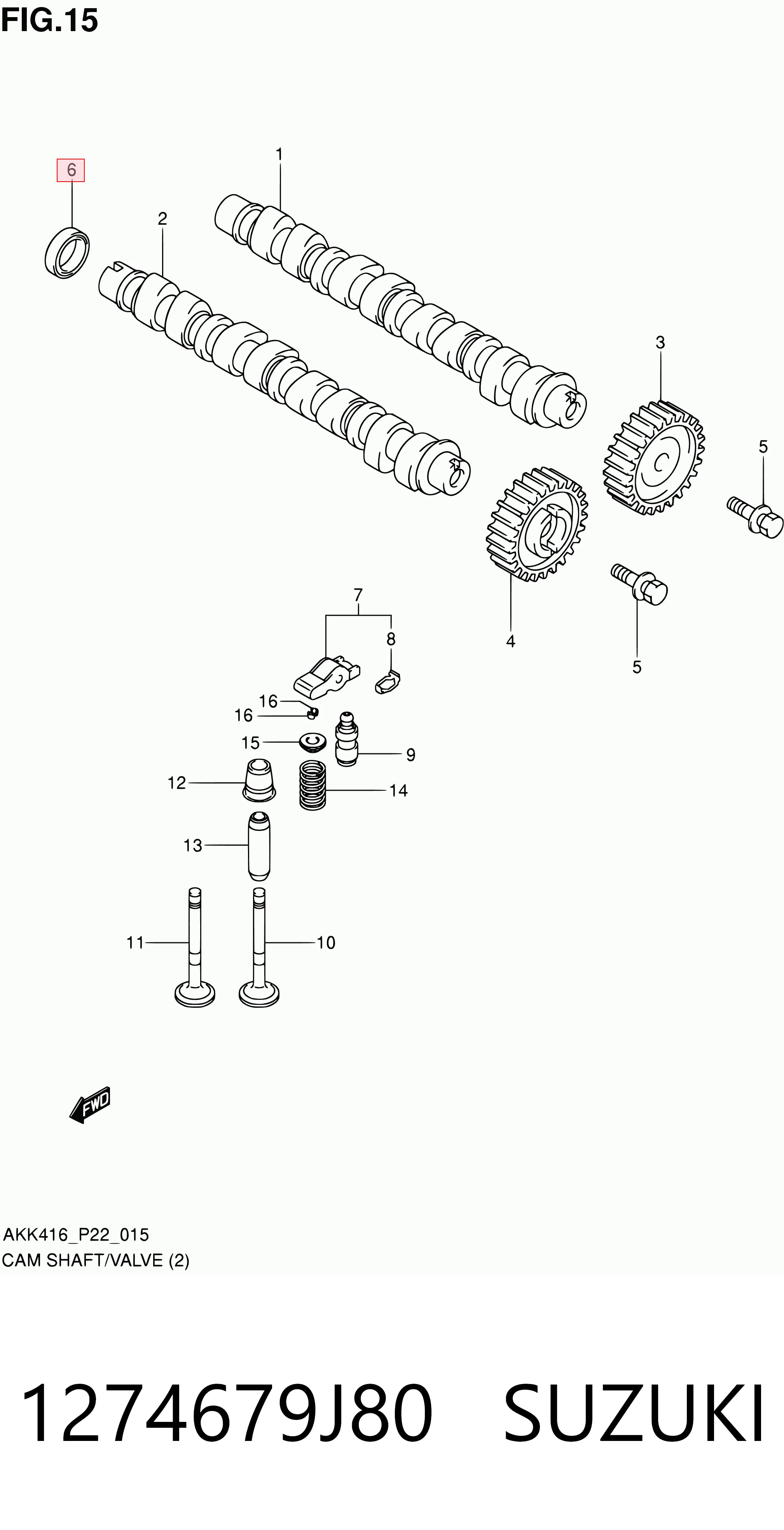 46802577 Hyundai/Kia Retén de árbol de levas