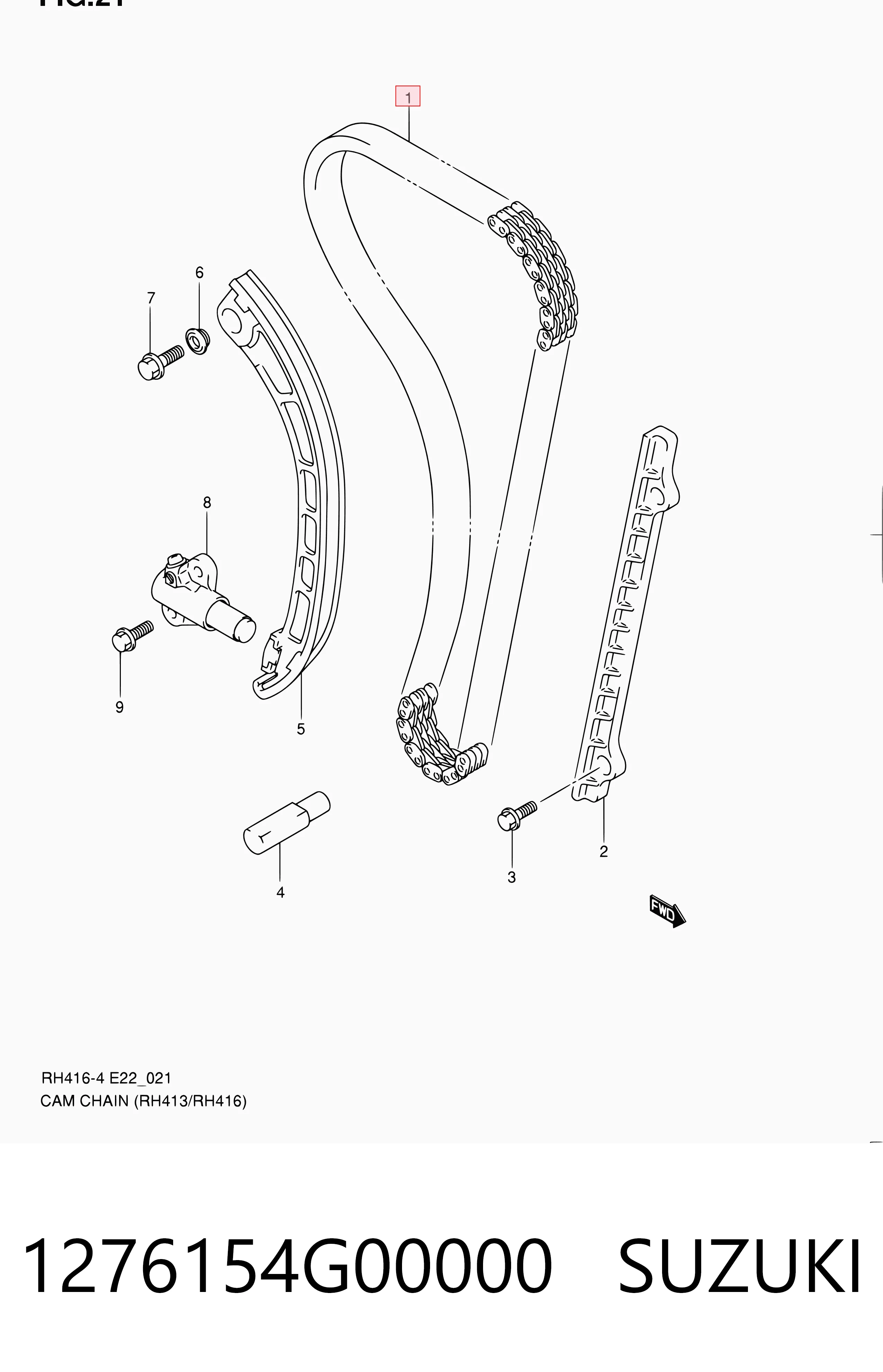 Cadena de distribución Suzuki Grand Vitara SUV (JB) (2005 - 2026) precio, desde 81,36 EUR