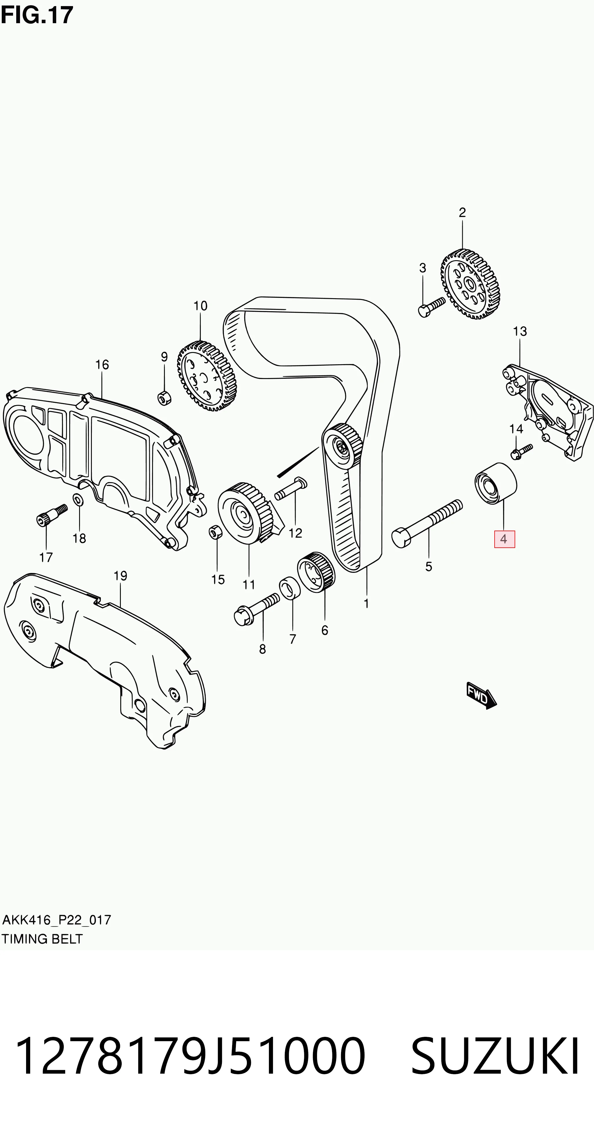 Rodillo intermedio de correa dentada Fiat Punto II hatchback comprar en España