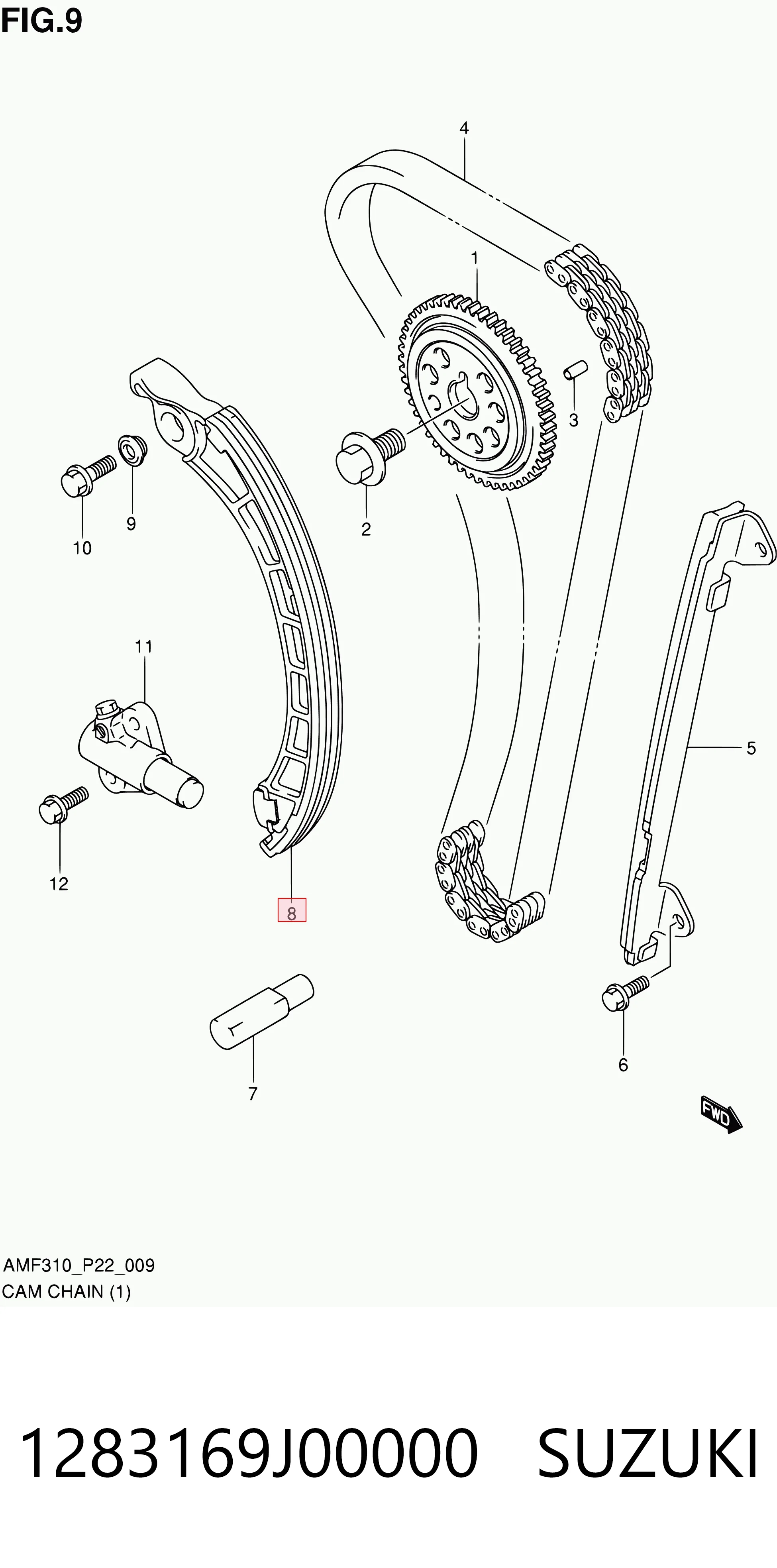 Comprar Tensor de cadena de distribución Suzuki Grand Vitara  JB a bajo precio
