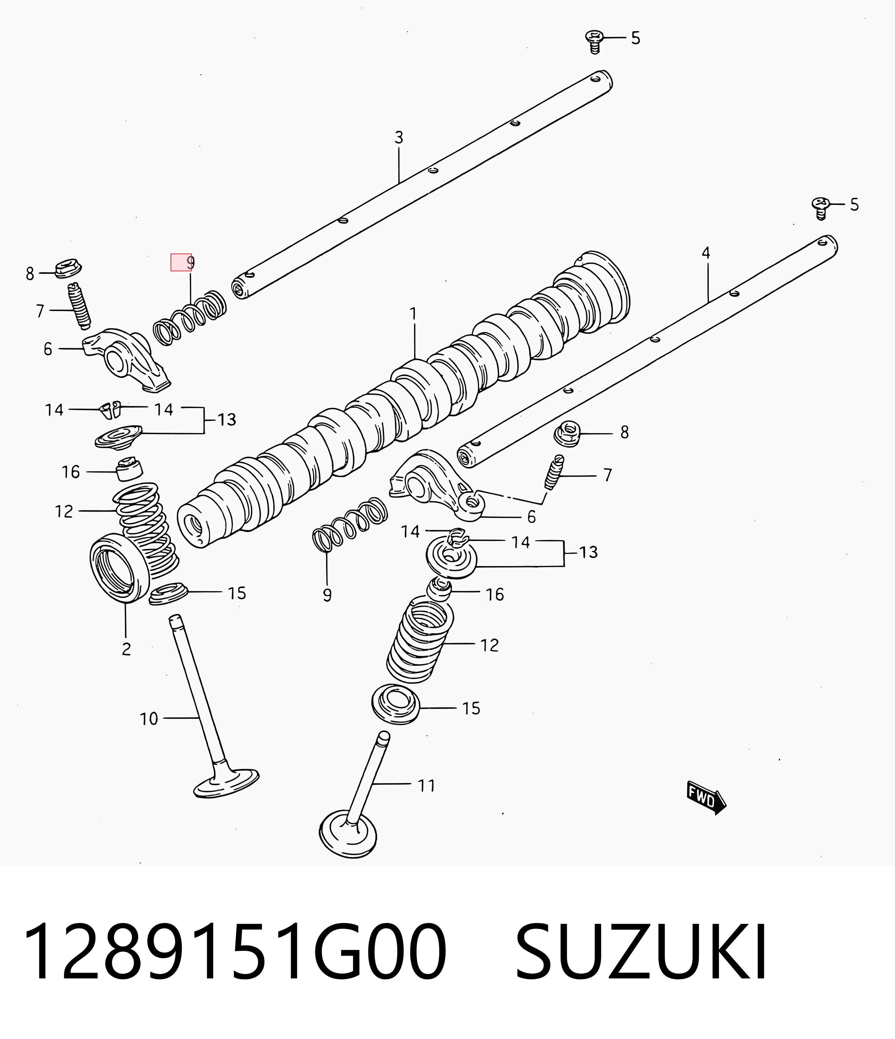 1289151G00 Suzuki