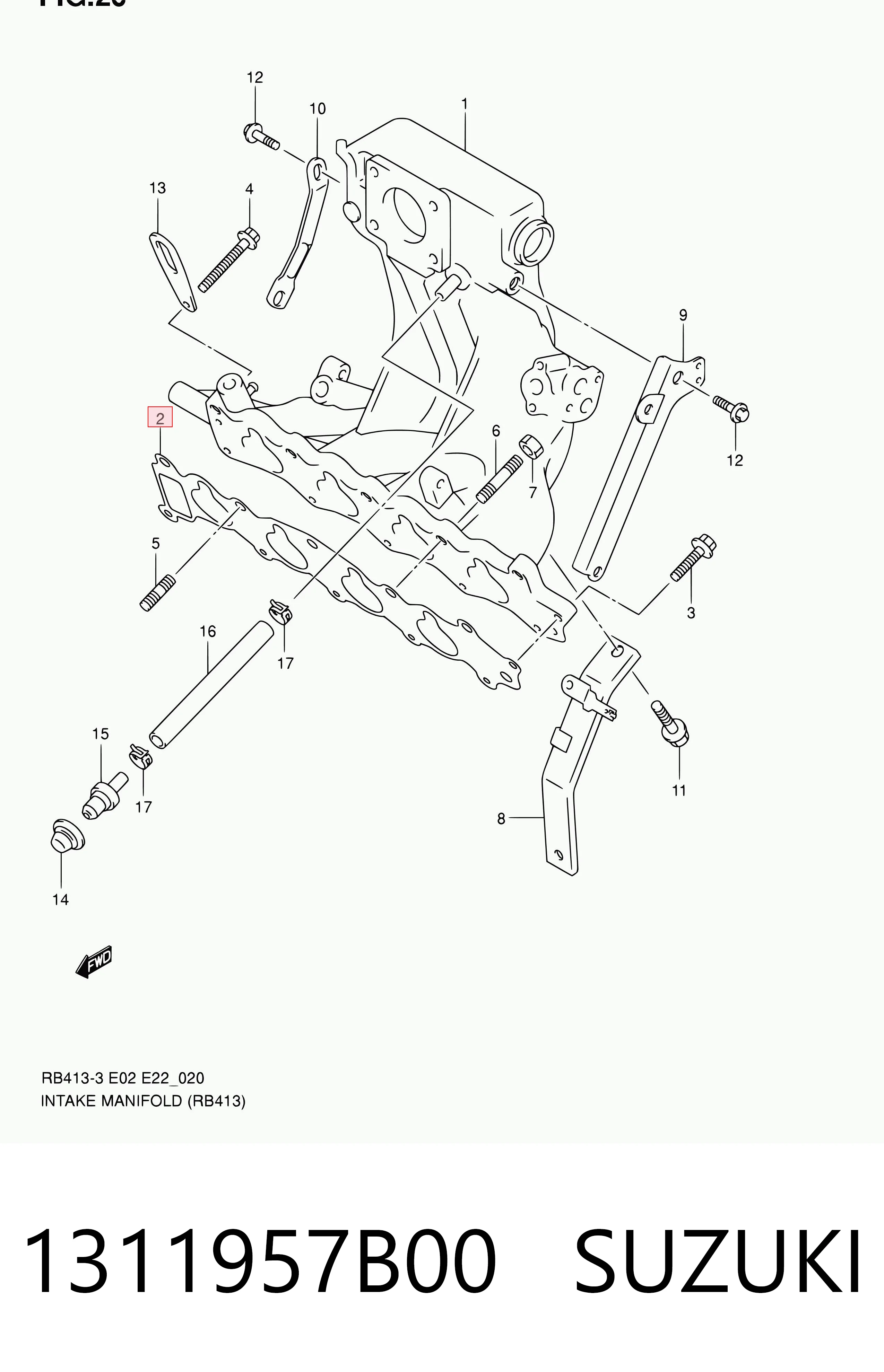 1311957B00 Suzuki