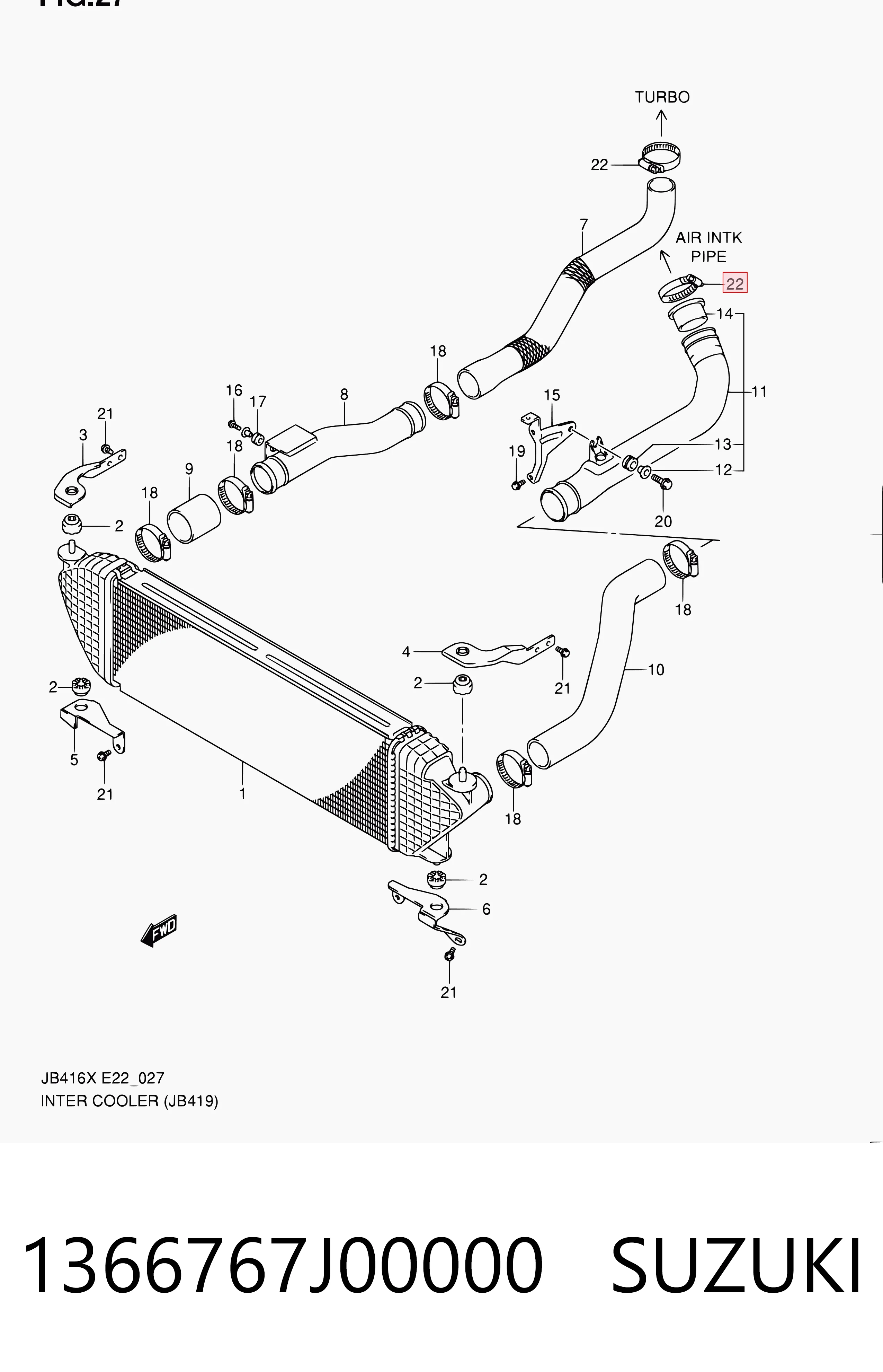 1366767J00000 Suzuki