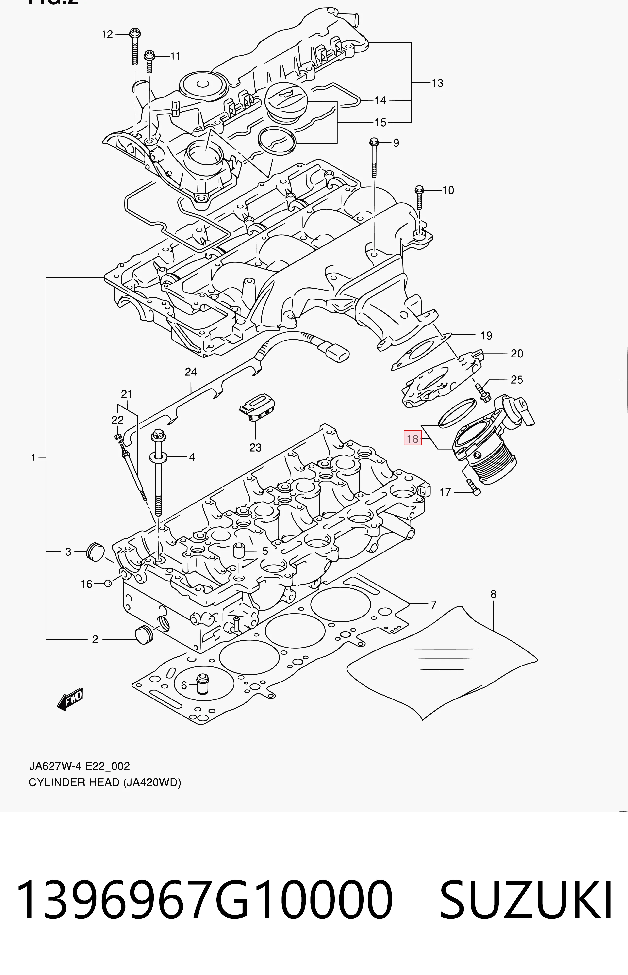 1396967G10000 Suzuki