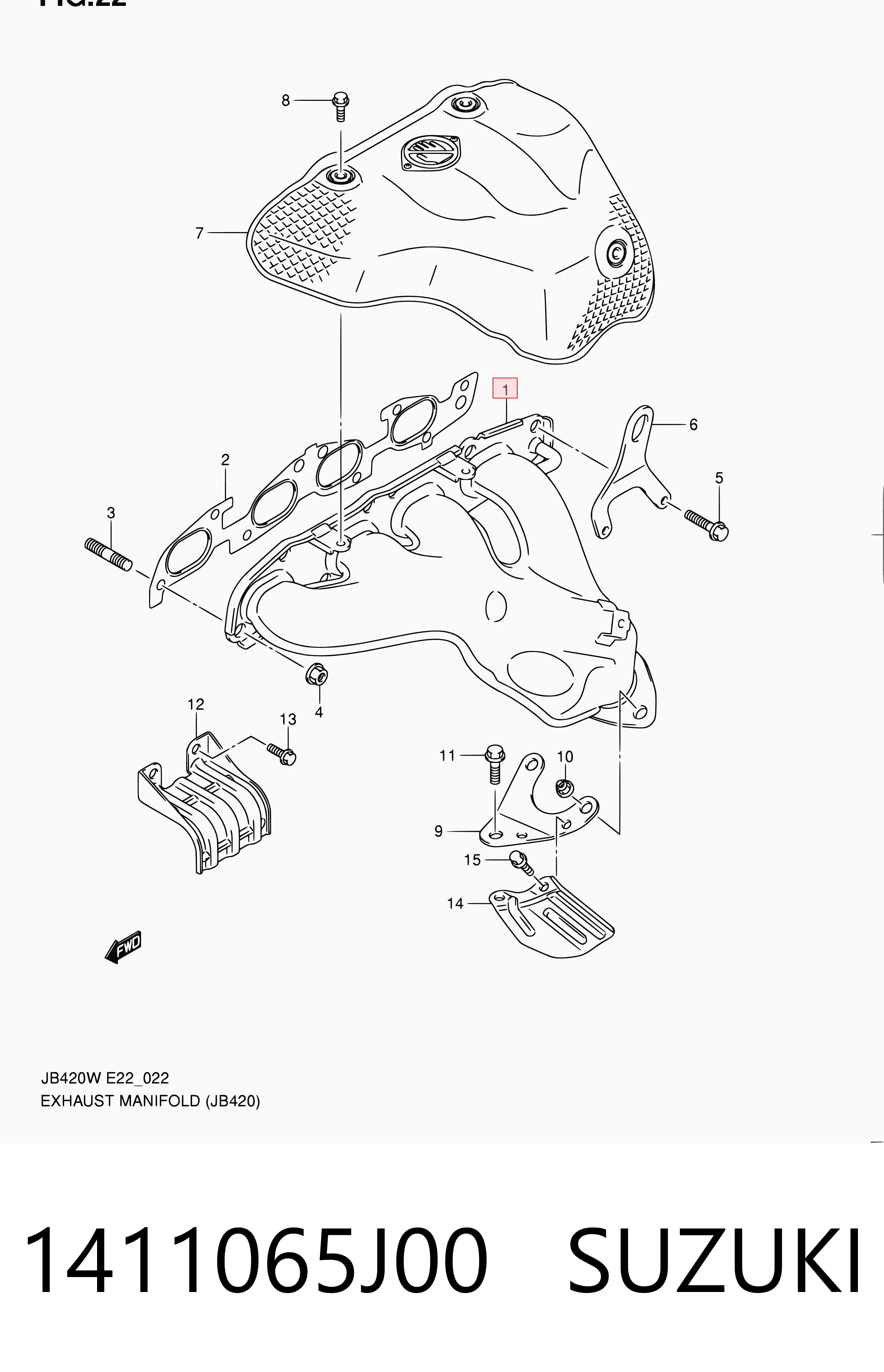 Comprar Colector de escape Suzuki Grand Vitara JB a bajo precio