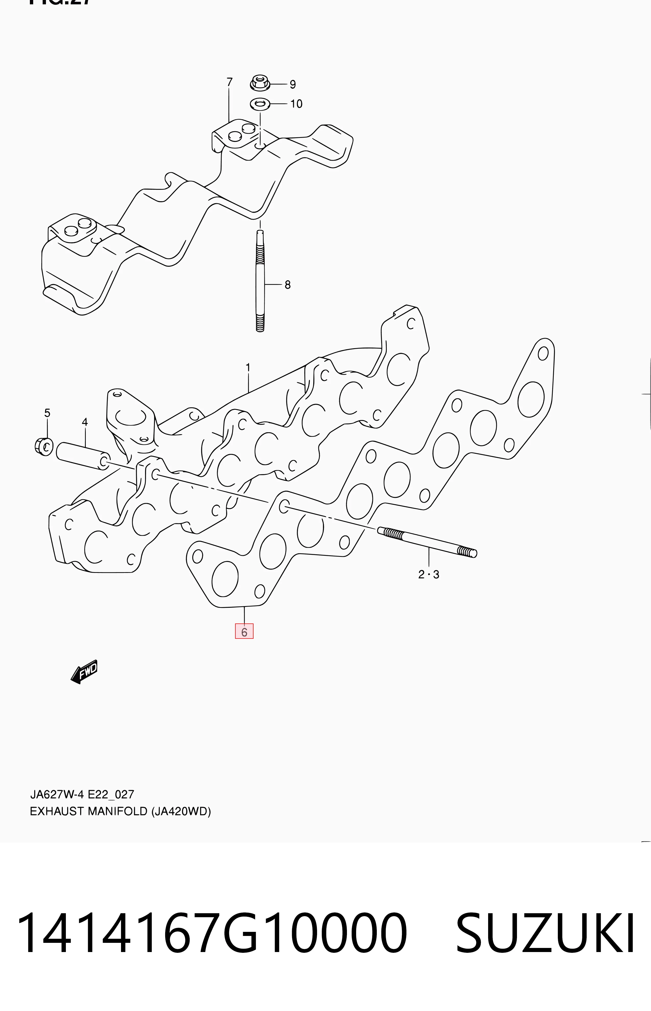 Comprar Junta colector escape Peugeot Expert  224