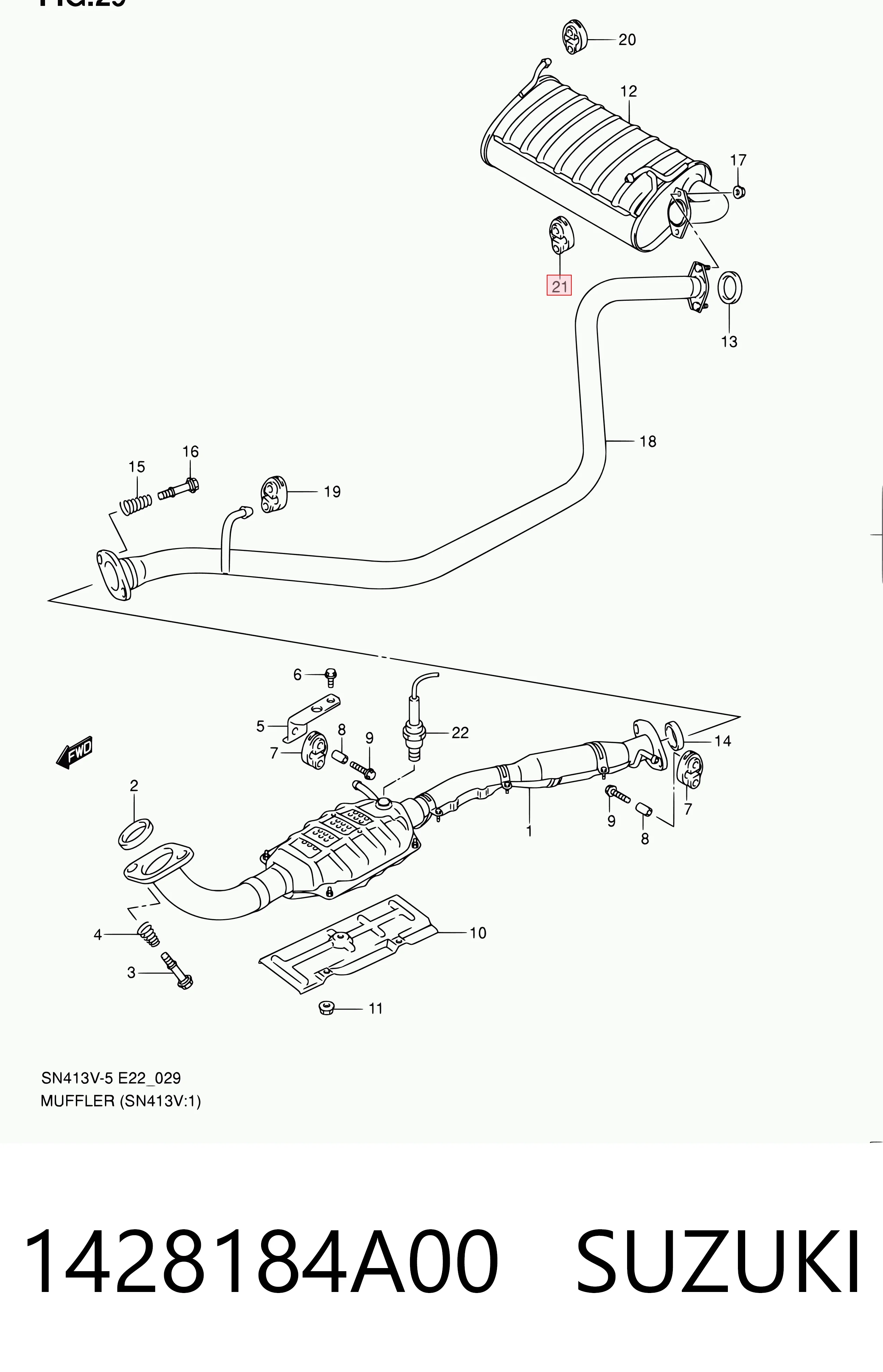 1428184A00 Suzuki