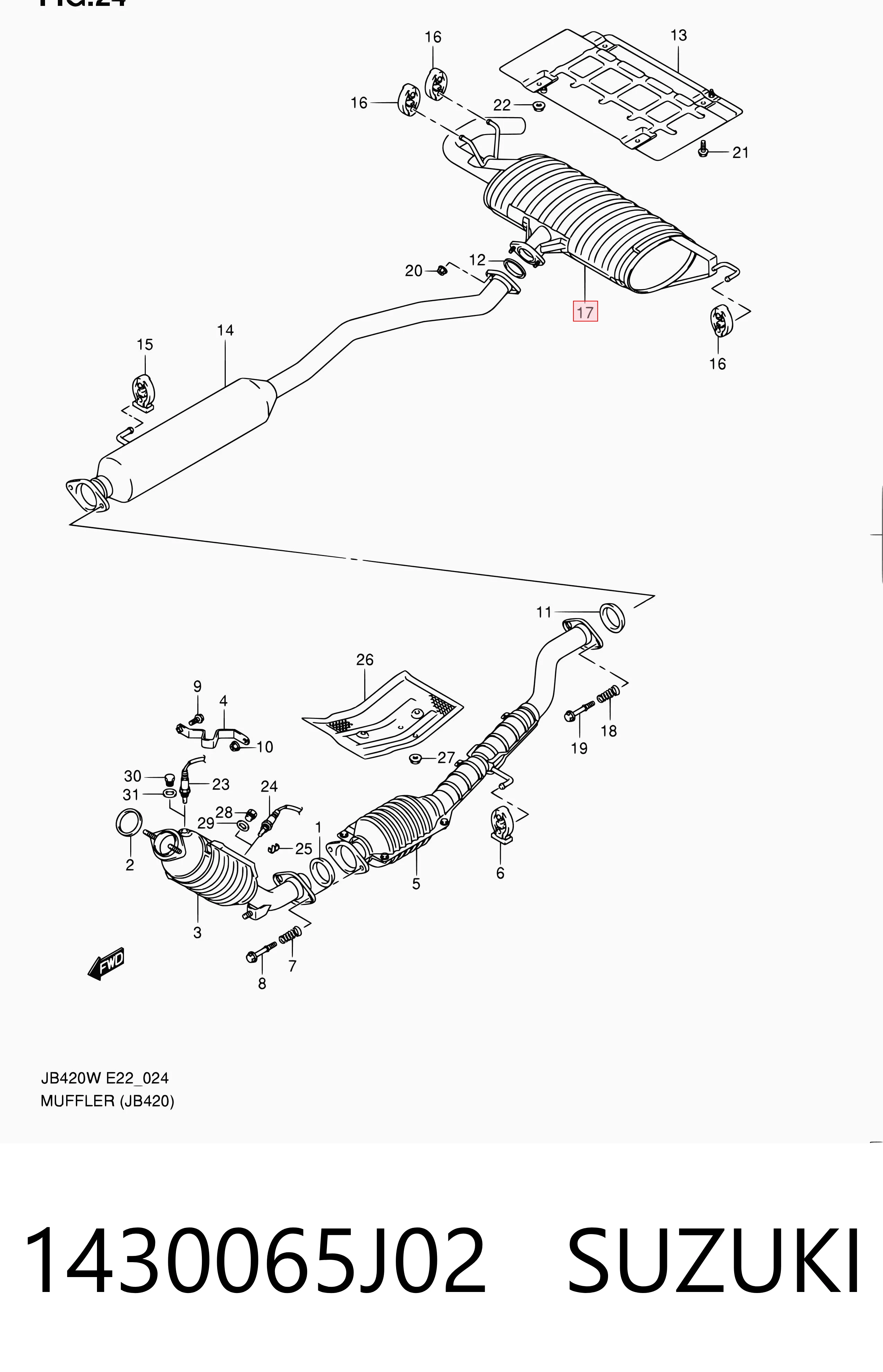Comprar Silencioso trasero Grand Vitara JB