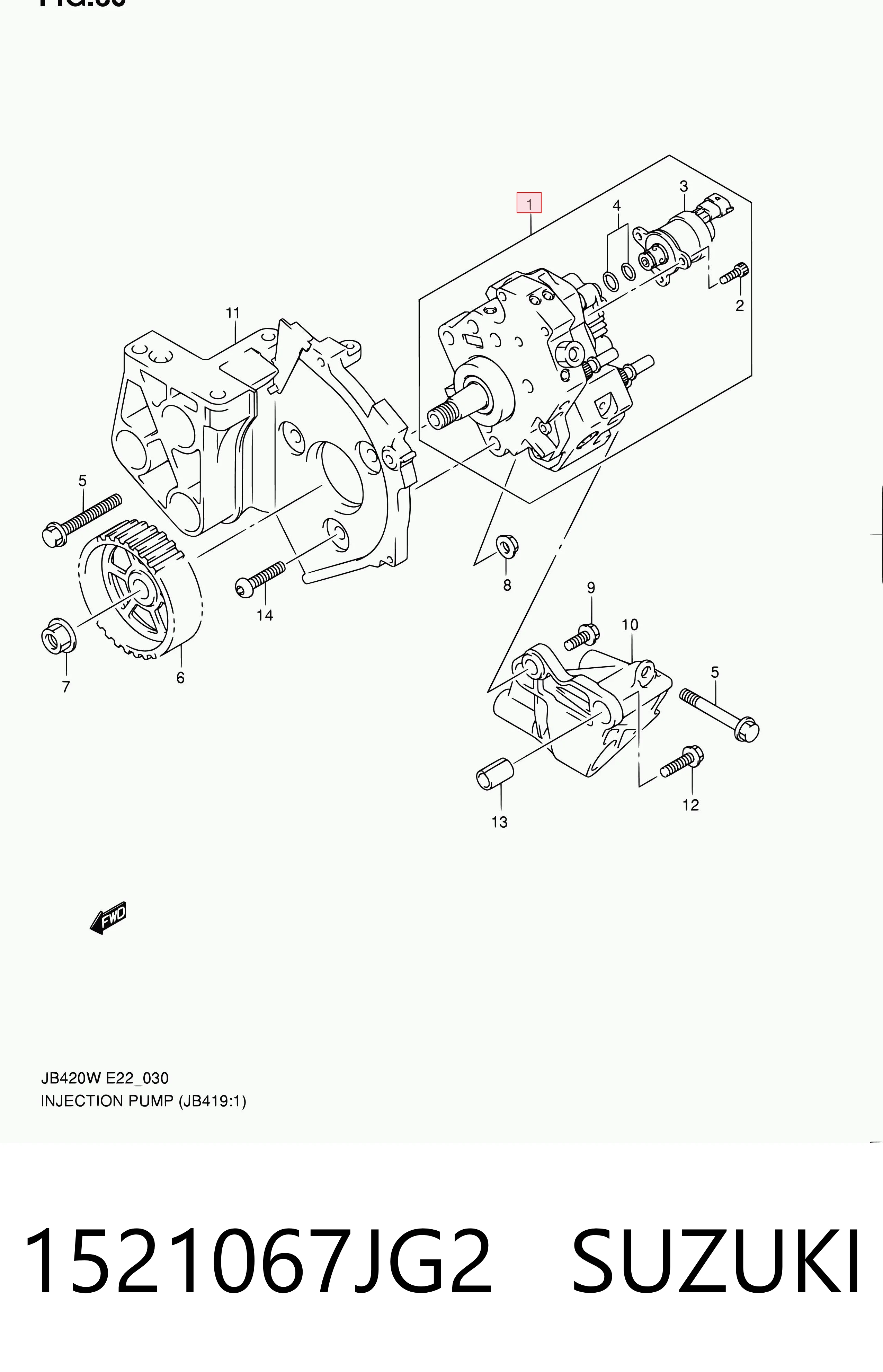  Bomba inyectora Suzuki Grand Vitara 