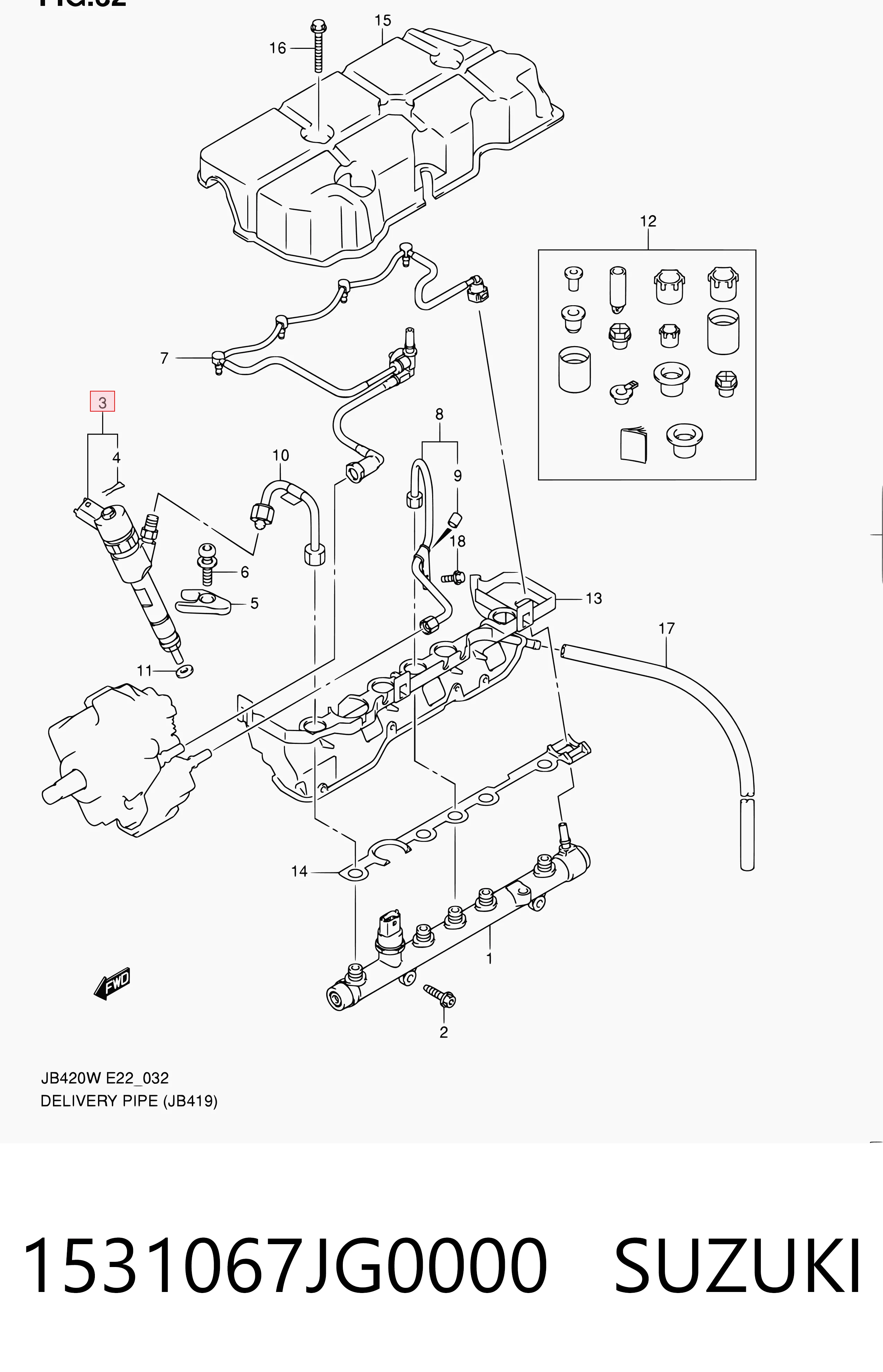 Inyector-bomba Suzuki Grand Vitara 