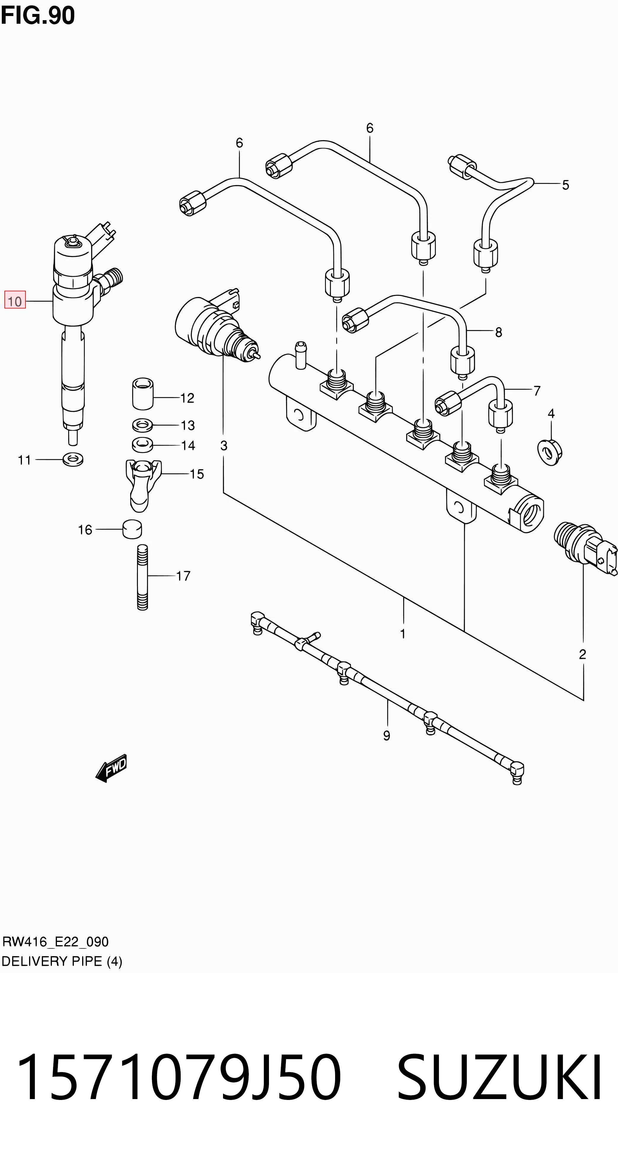 1571079J50 Suzuki