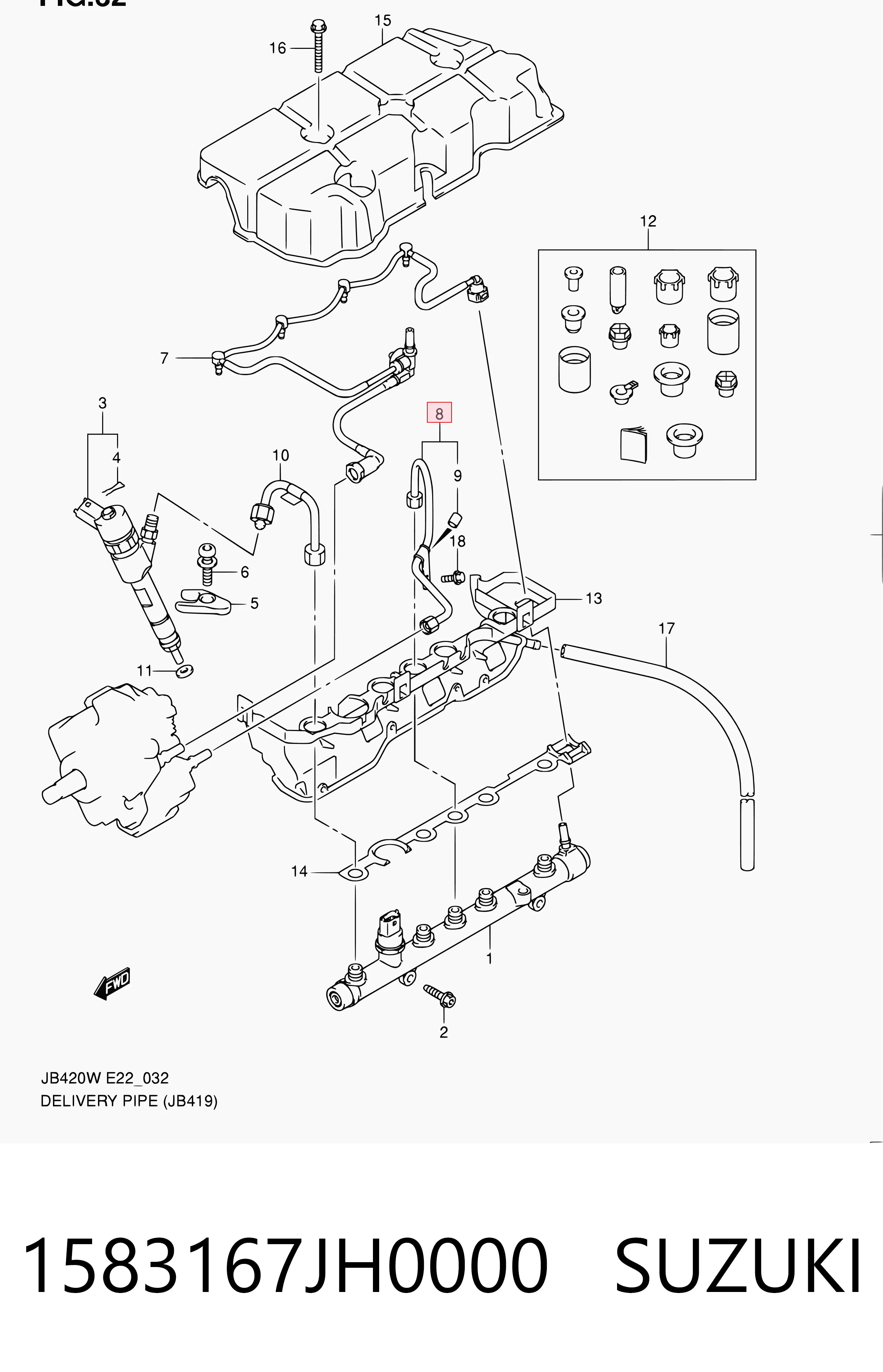 1583167JH0000 Suzuki