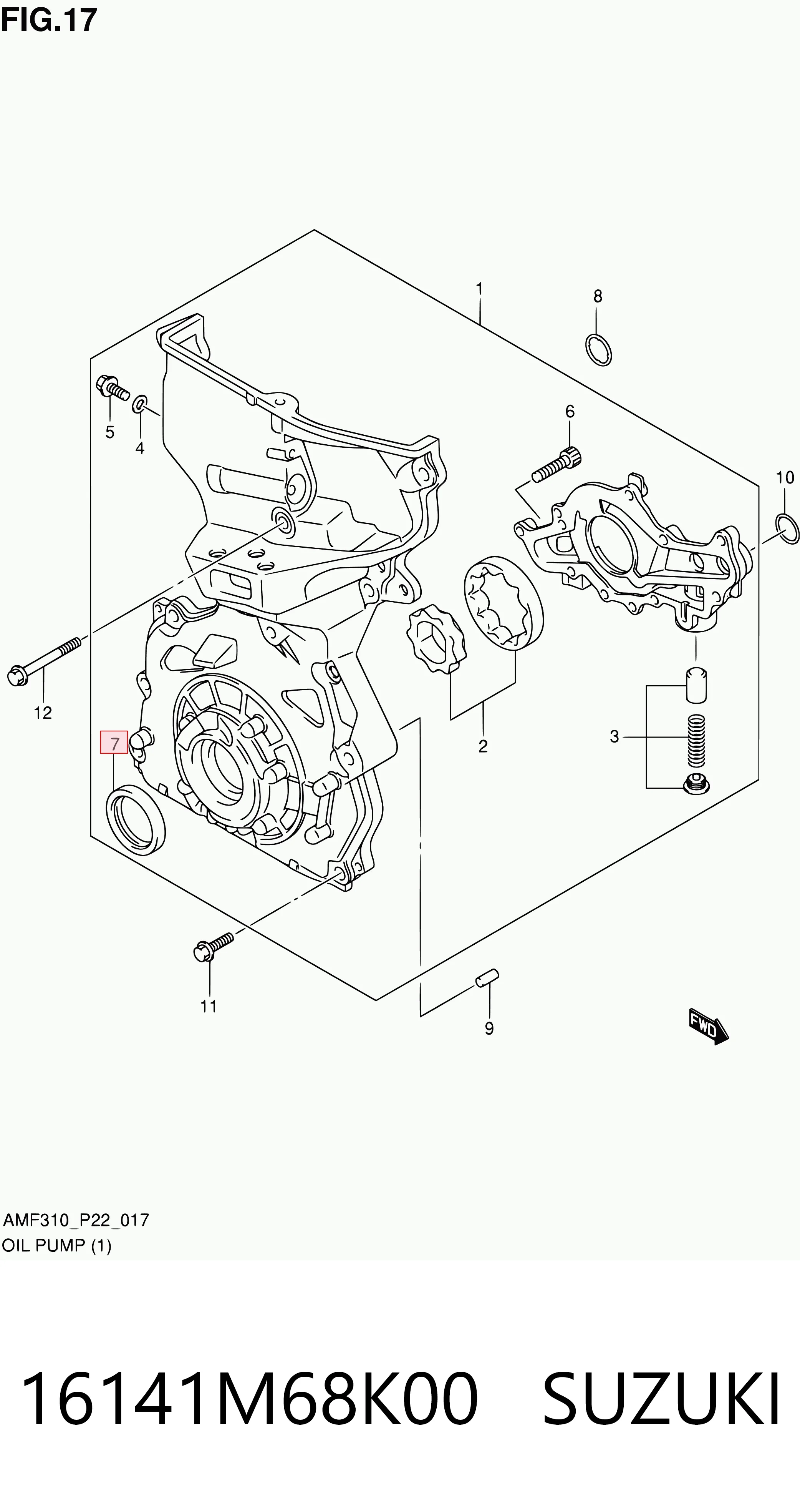 16141M68K00 Suzuki