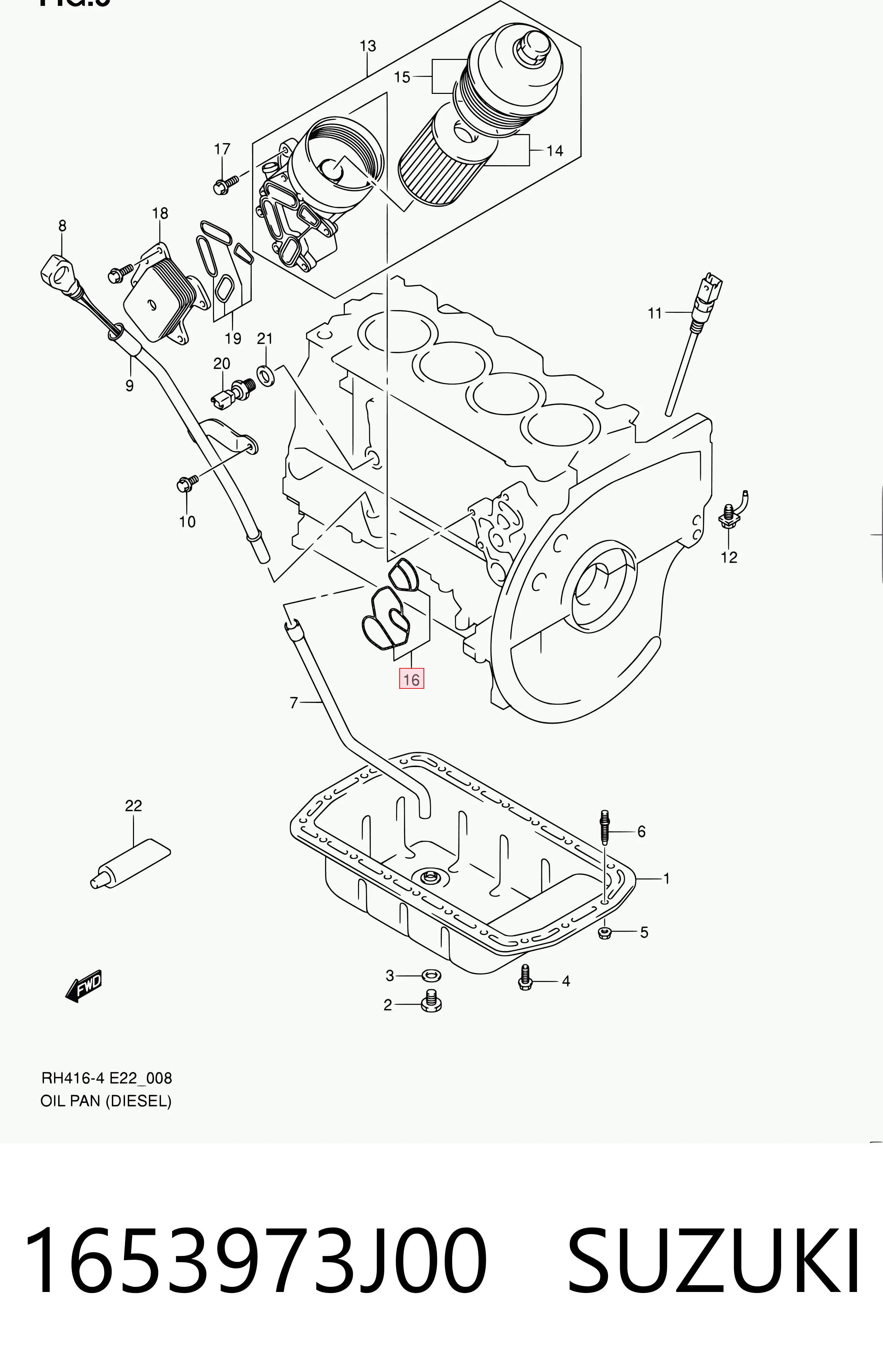 1653973J00 Suzuki