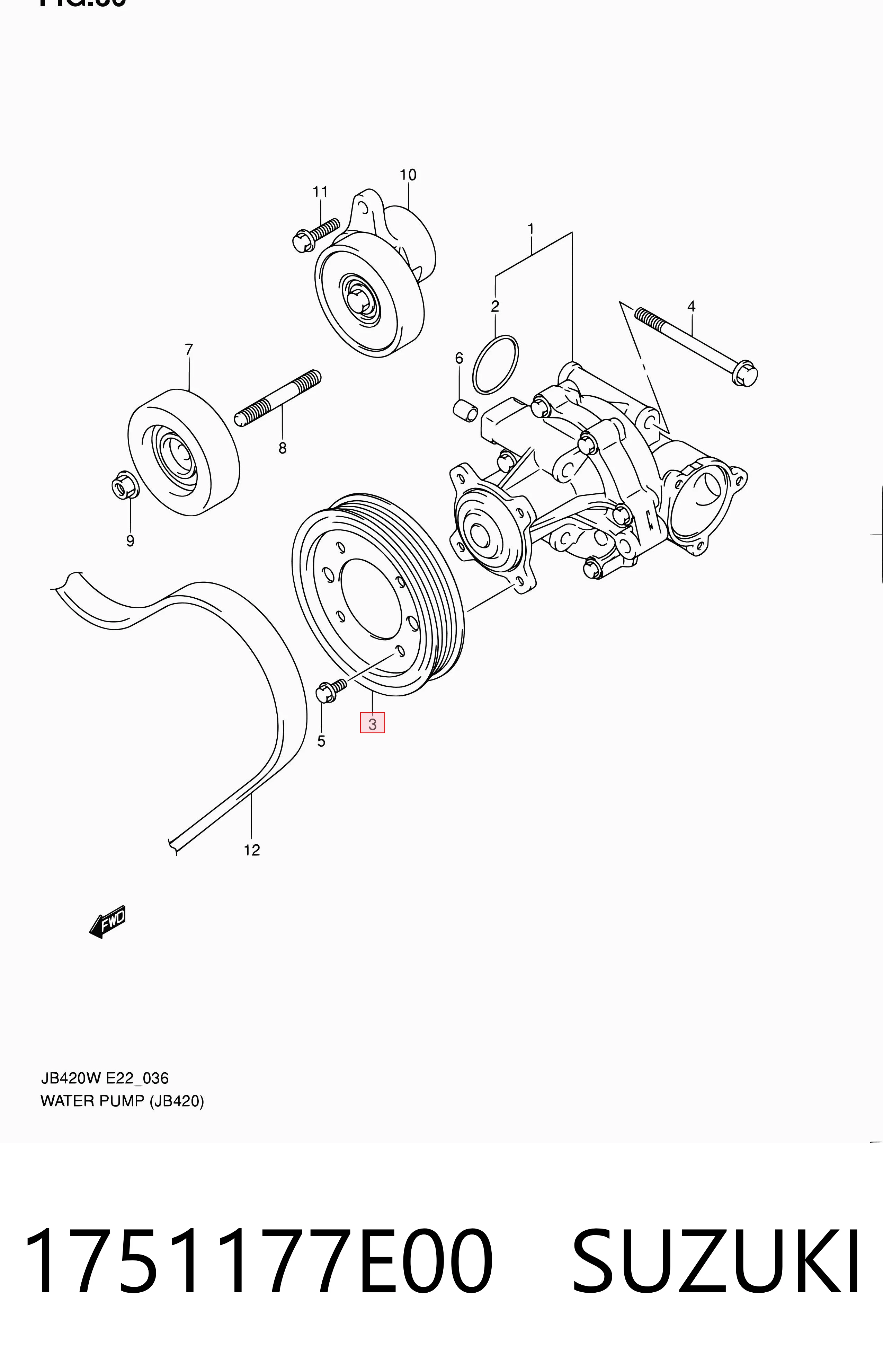 1751177E00 Suzuki