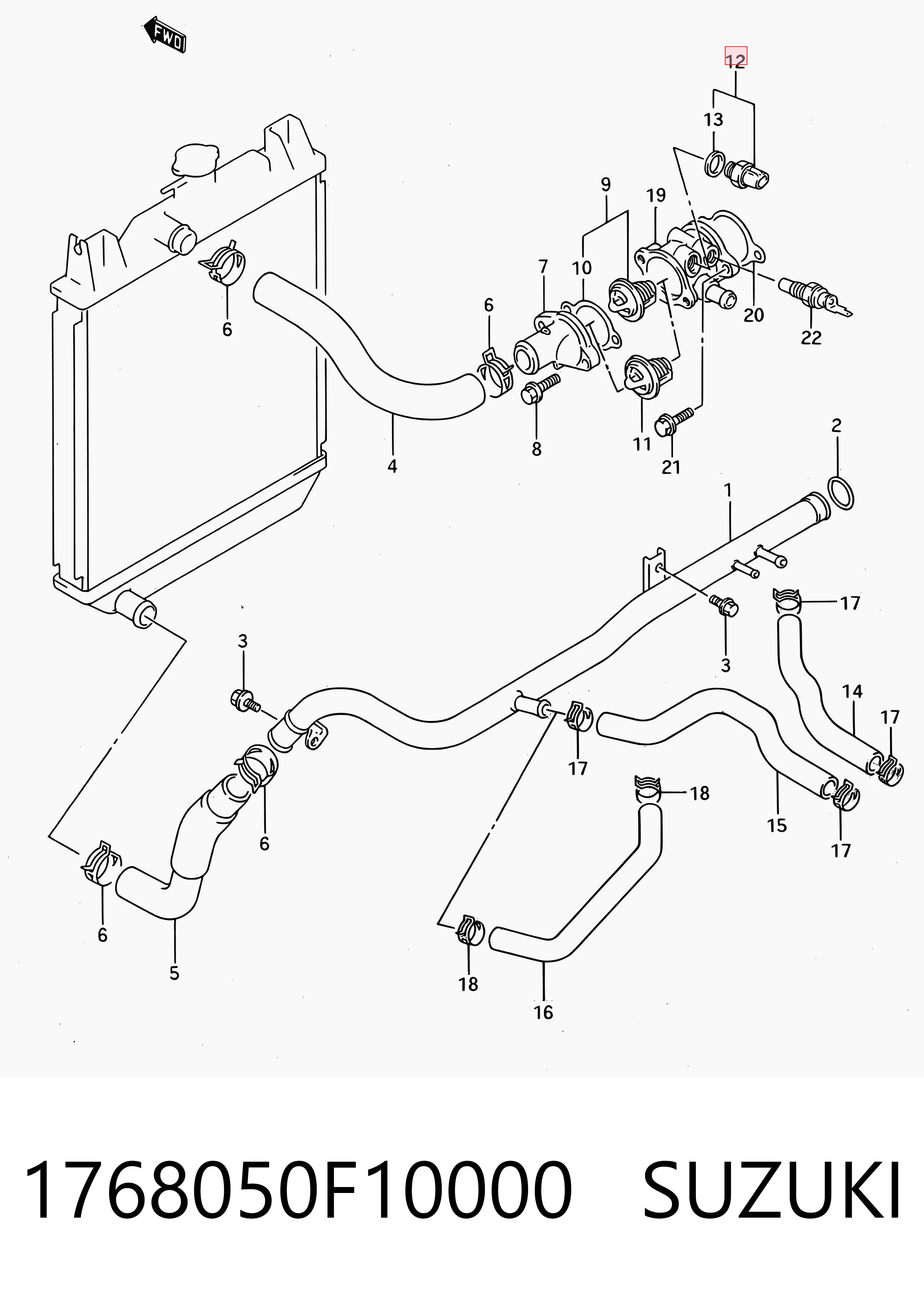  Sensor de temperatura Suzuki Swift 2