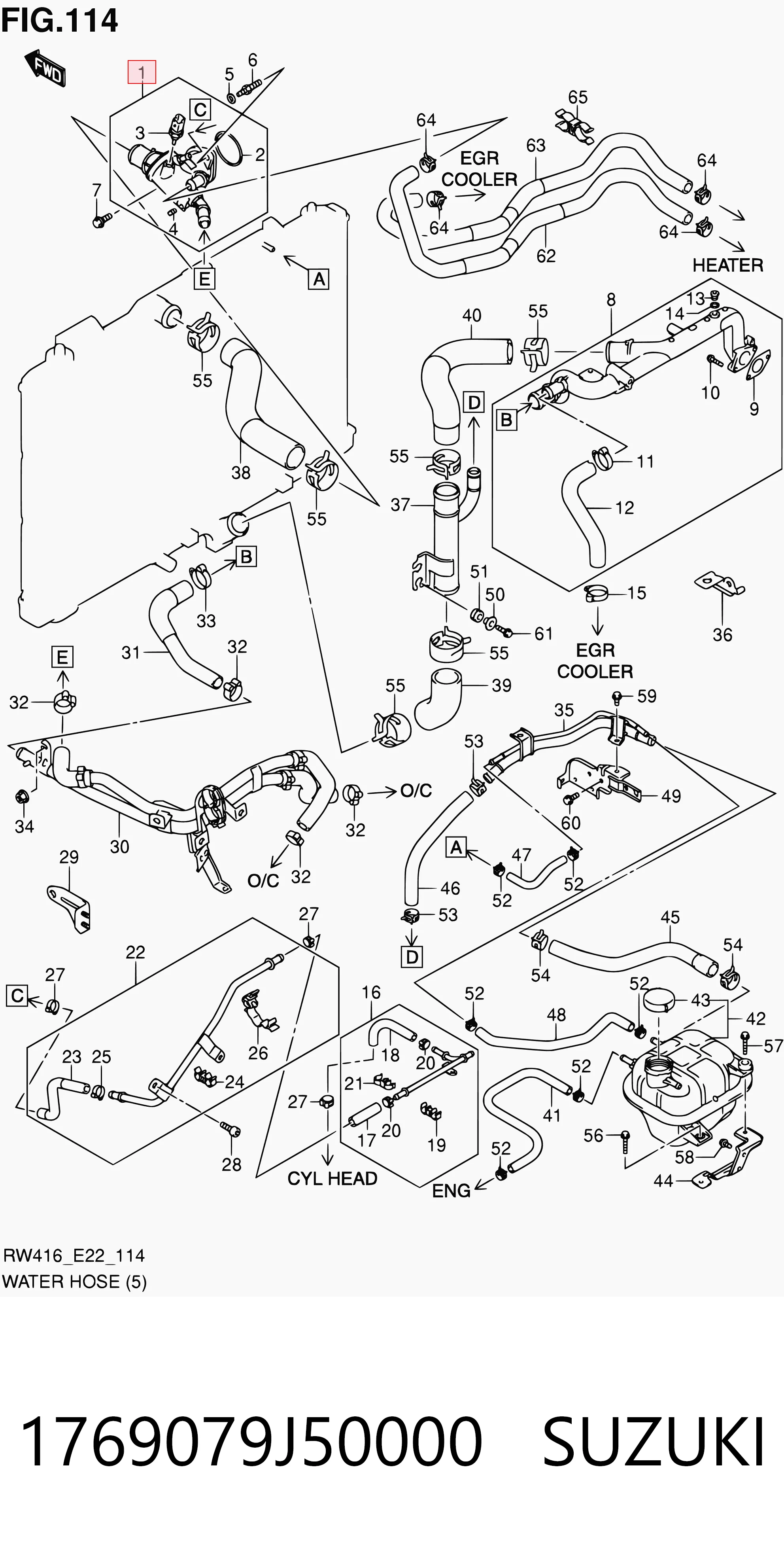 Comprar Termostato Suzuki SX4 GY a bajo precio