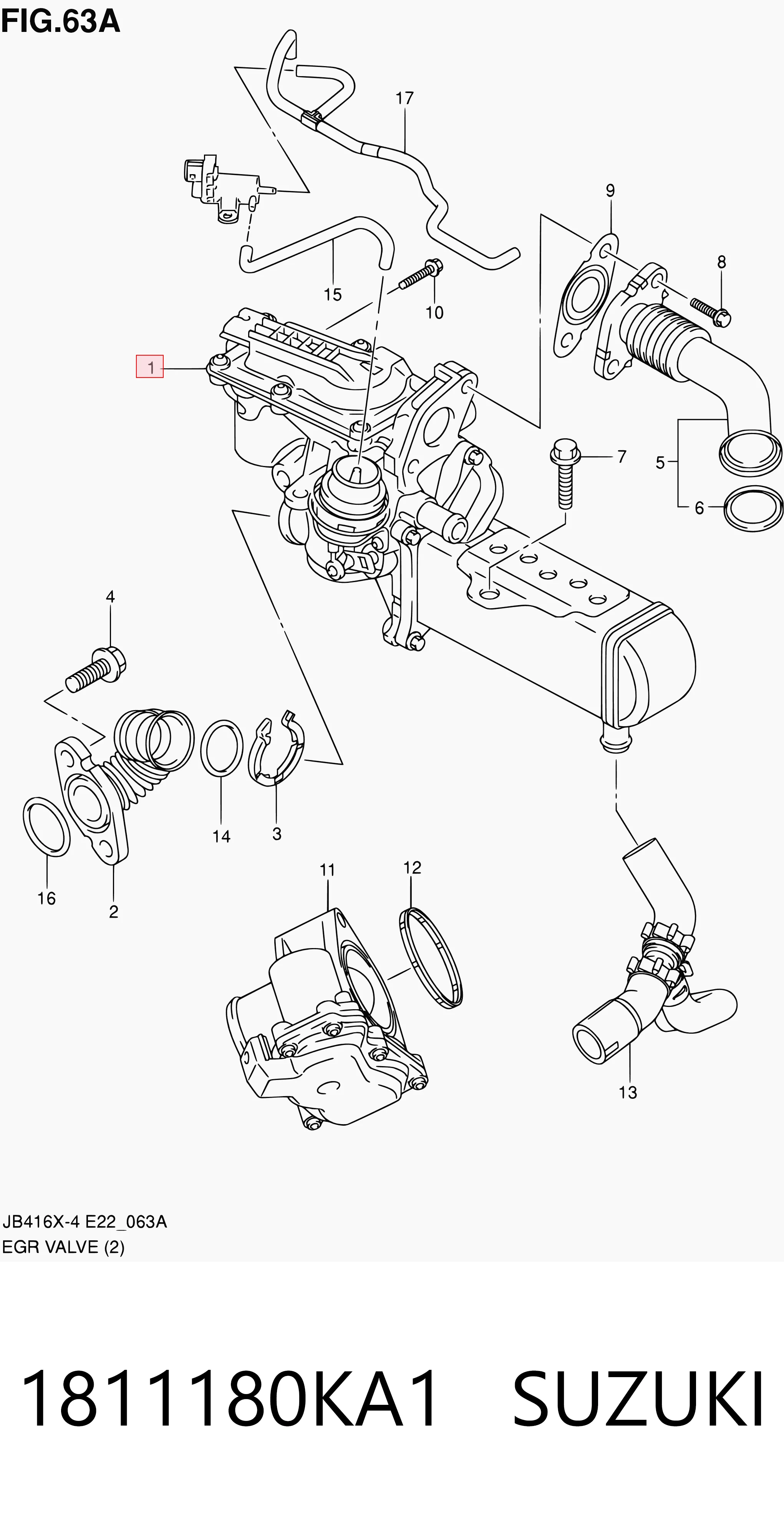 1811180KA1 Suzuki