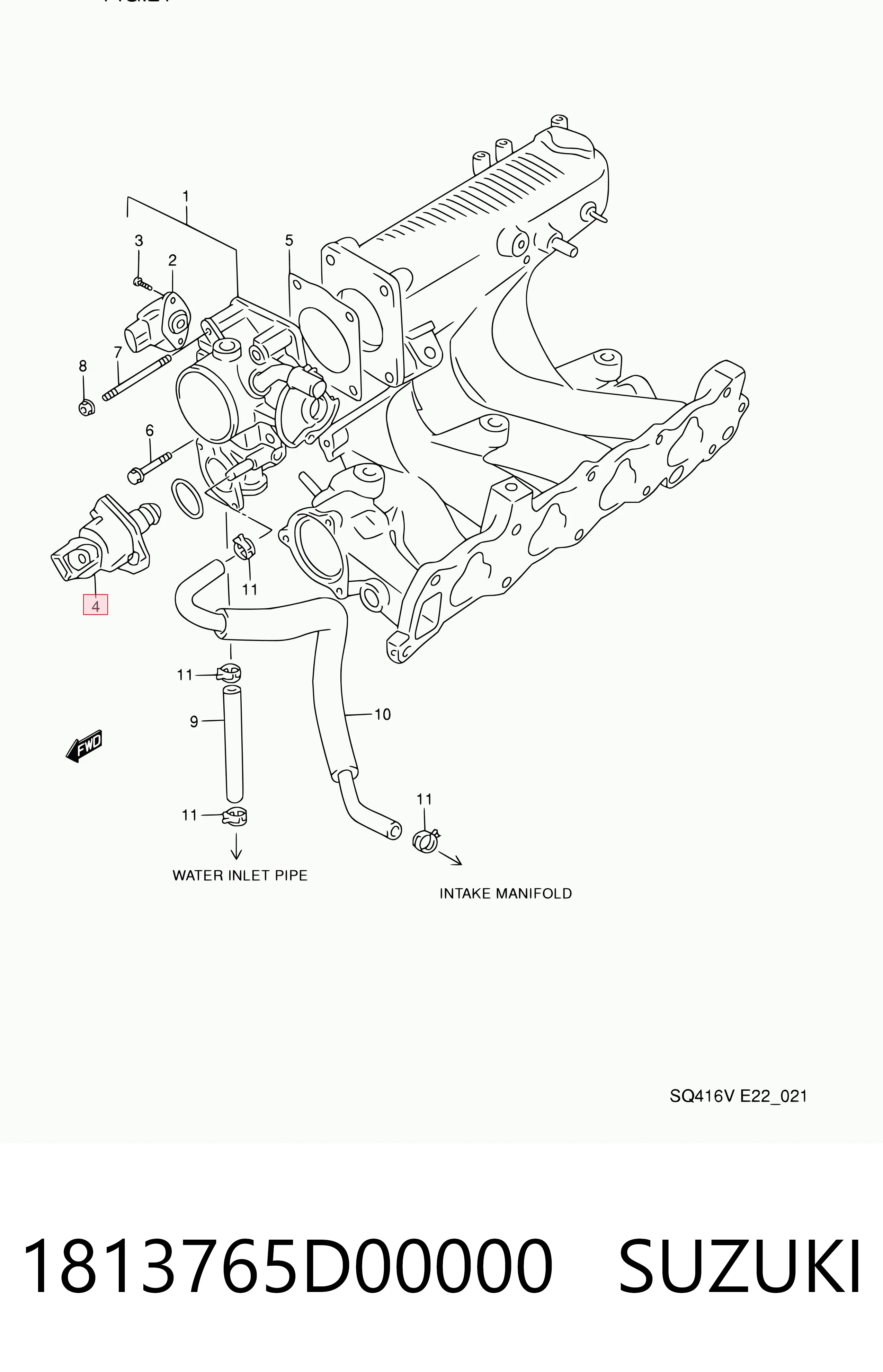 1813765D00000 SUZUKI