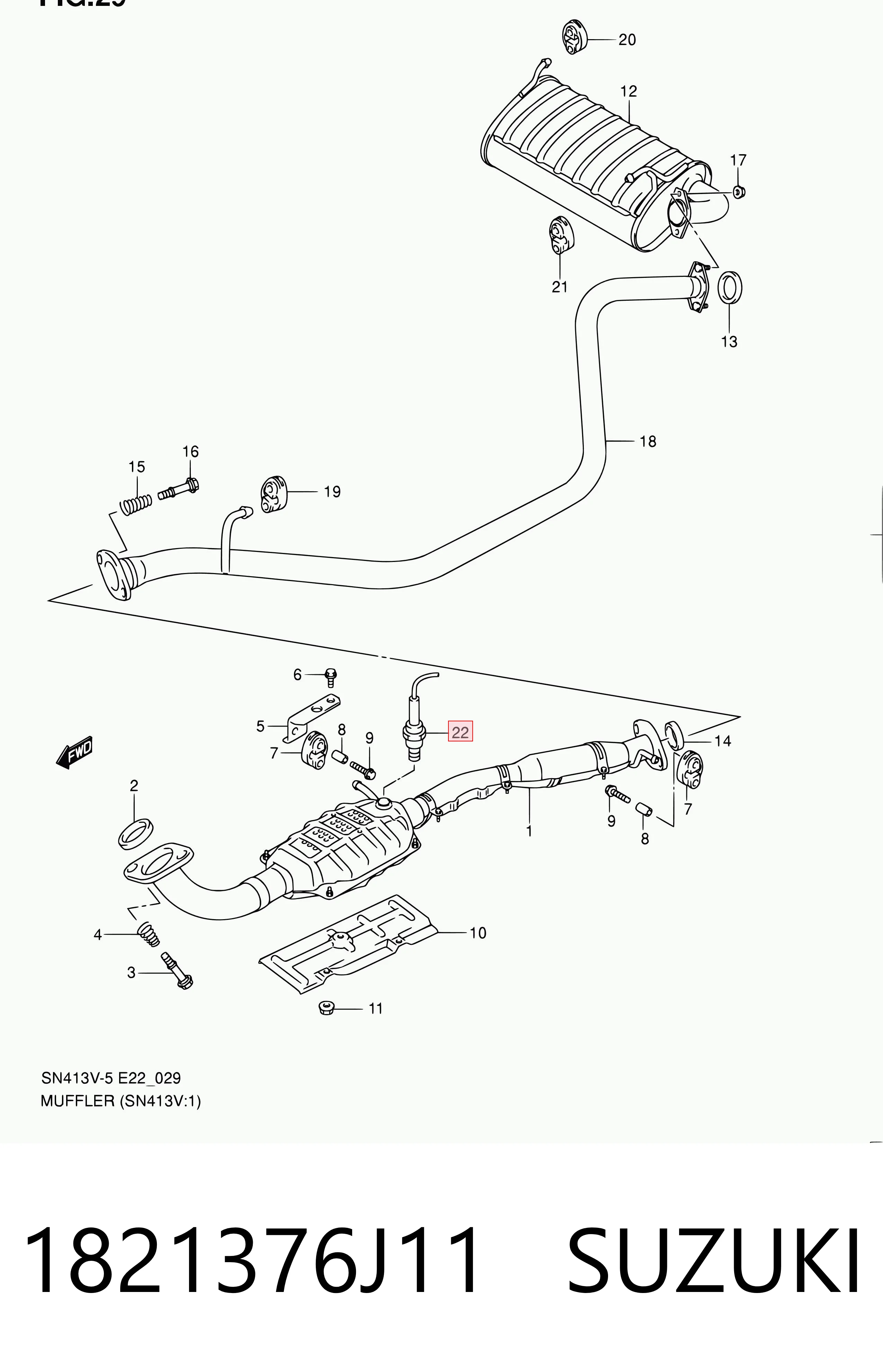 Sensor de oxígeno Suzuki Ignis I hatchback comprar en España