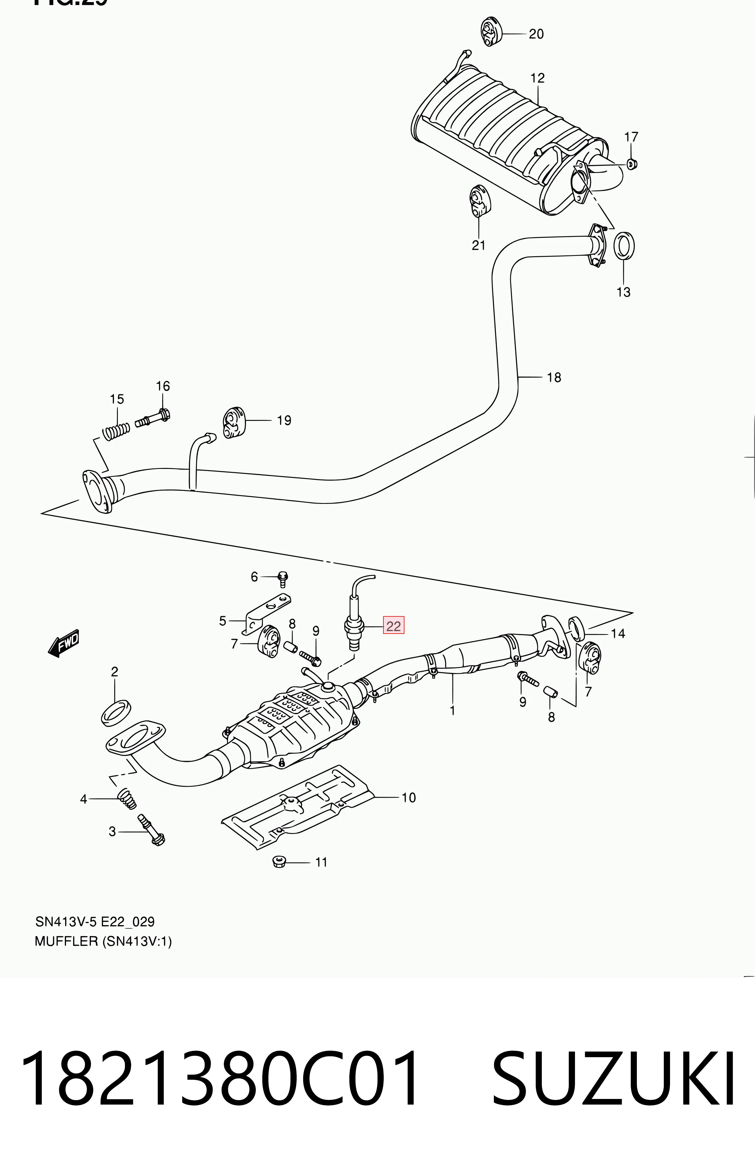 1821380C01 Suzuki