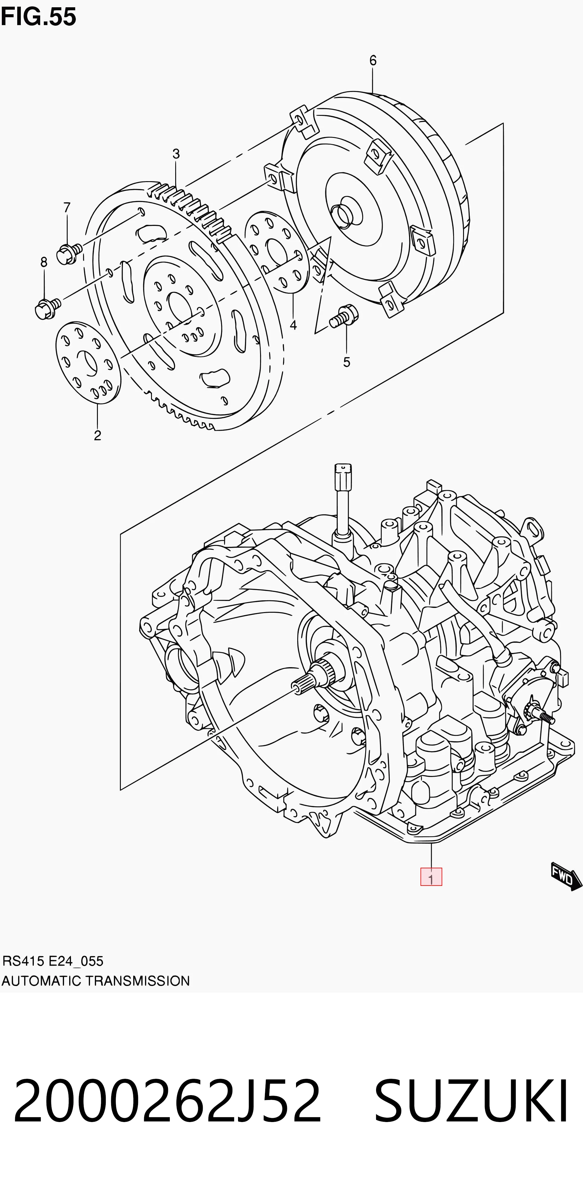 Comprar Transmisión automática ensamblada Suzuki Swift III RS a bajo precio