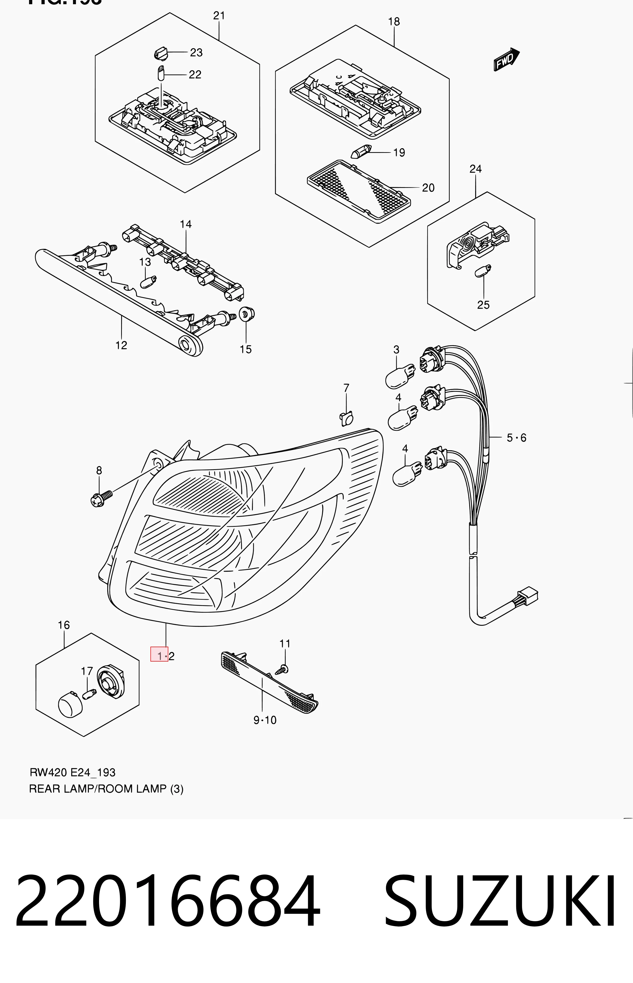Piloto trasero derecho Suzuki SX4 hatchback (GY) (2006 - 2026) precio, desde 76,96 EUR
