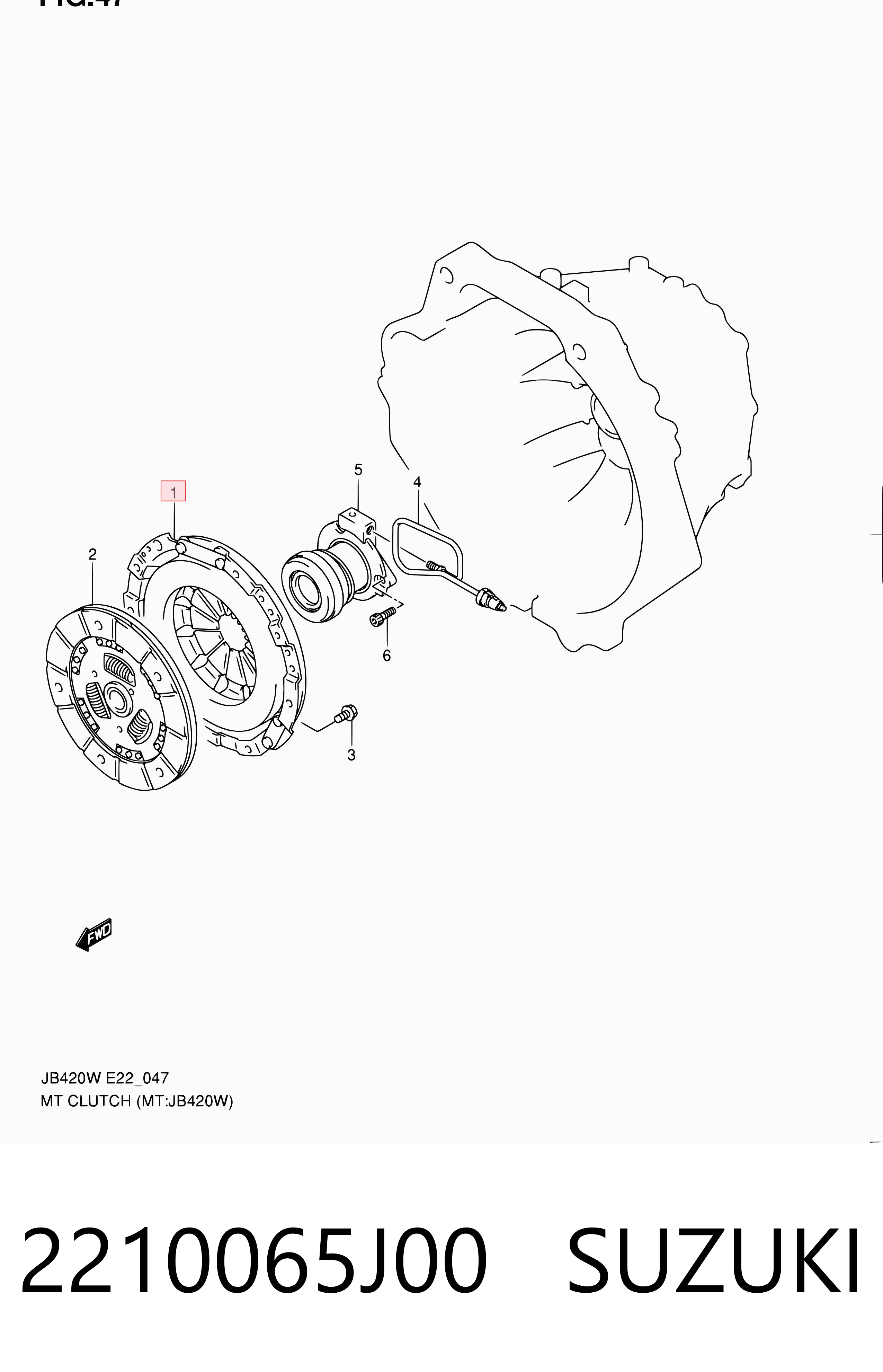 Comprar Plato de presión del embrague Suzuki Grand Vitara  JB a bajo precio