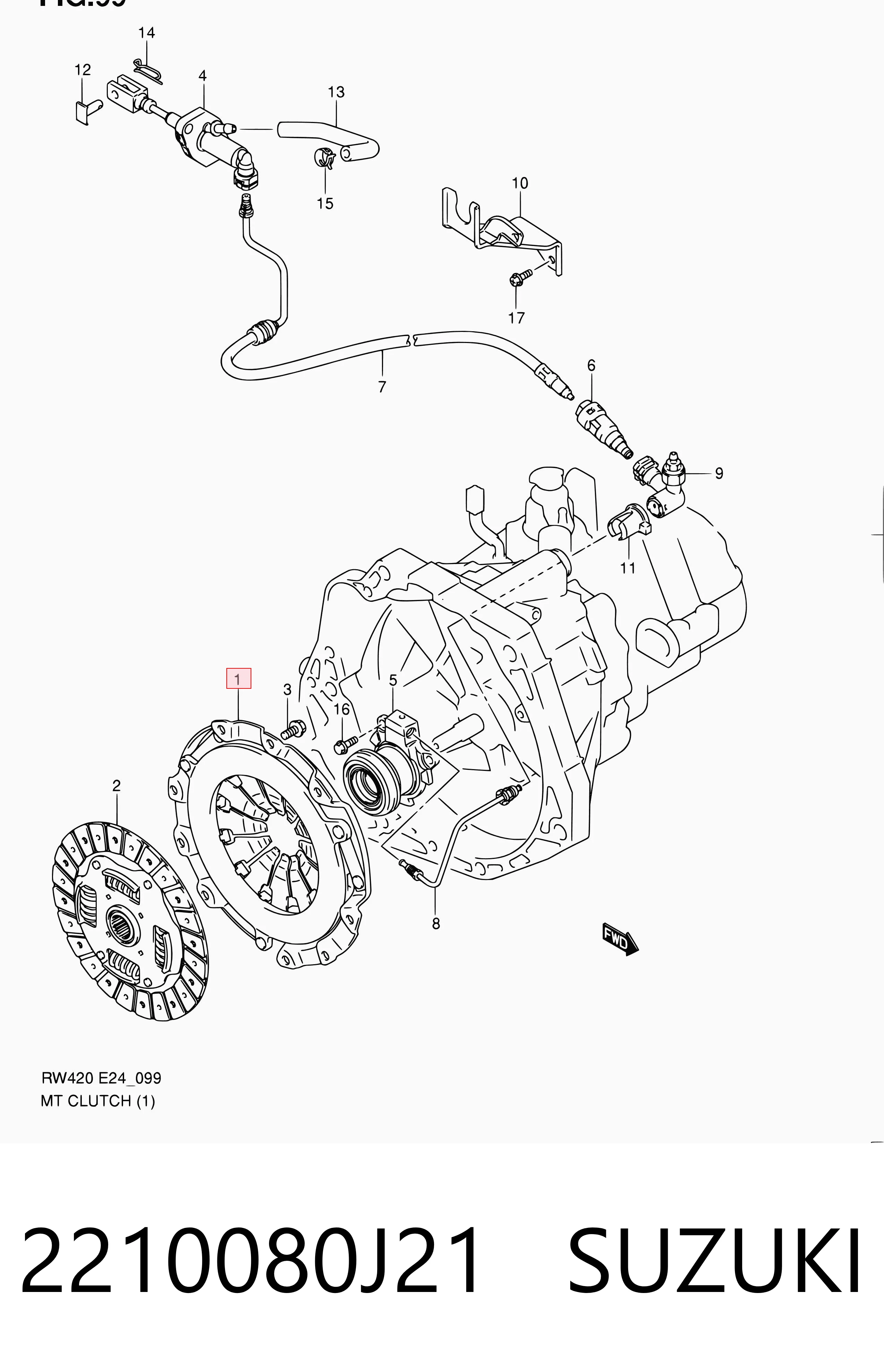 Plato de presión del embrague Suzuki SX4 hatchback comprar en España