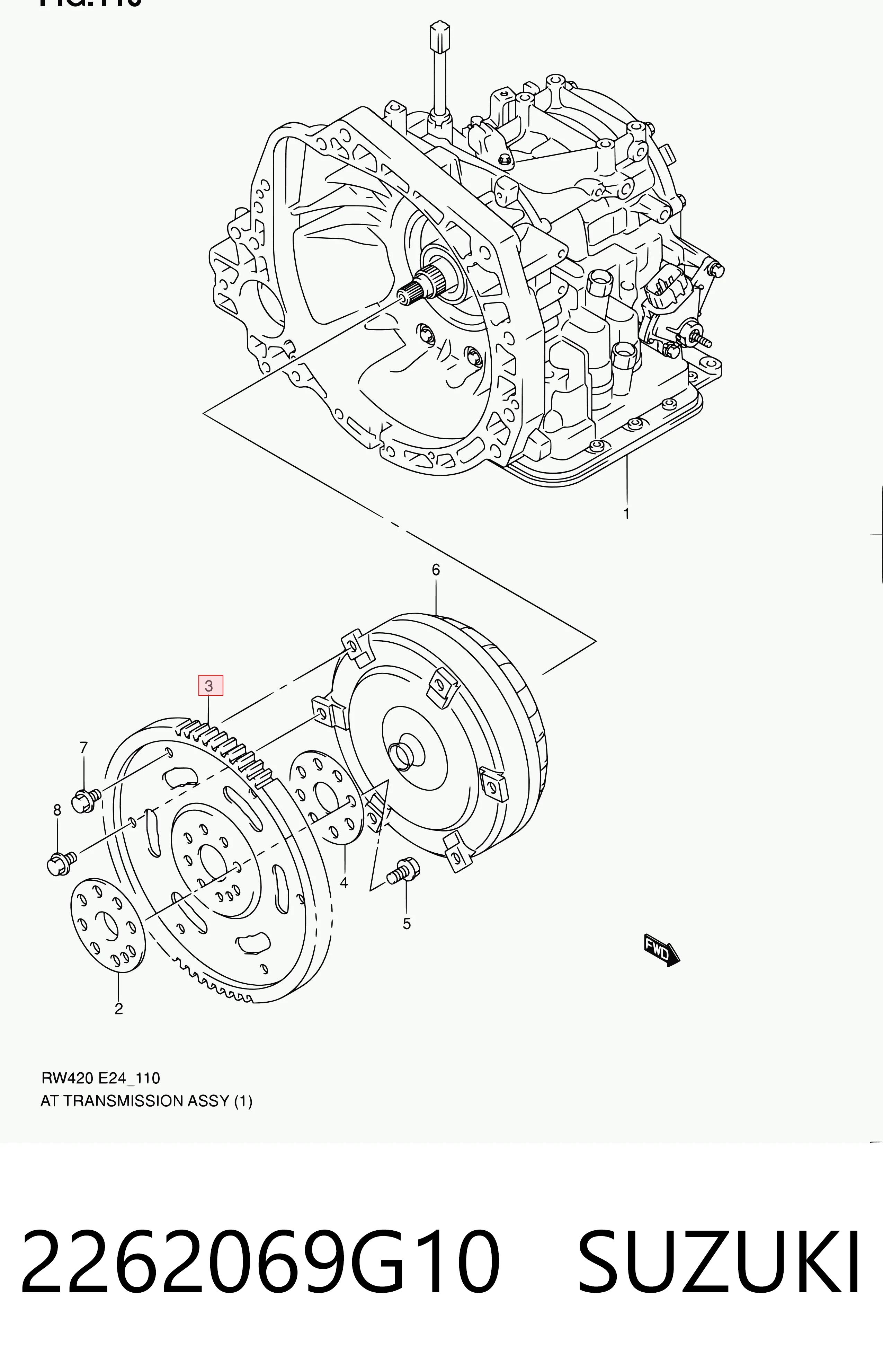 2262069G10 Suzuki