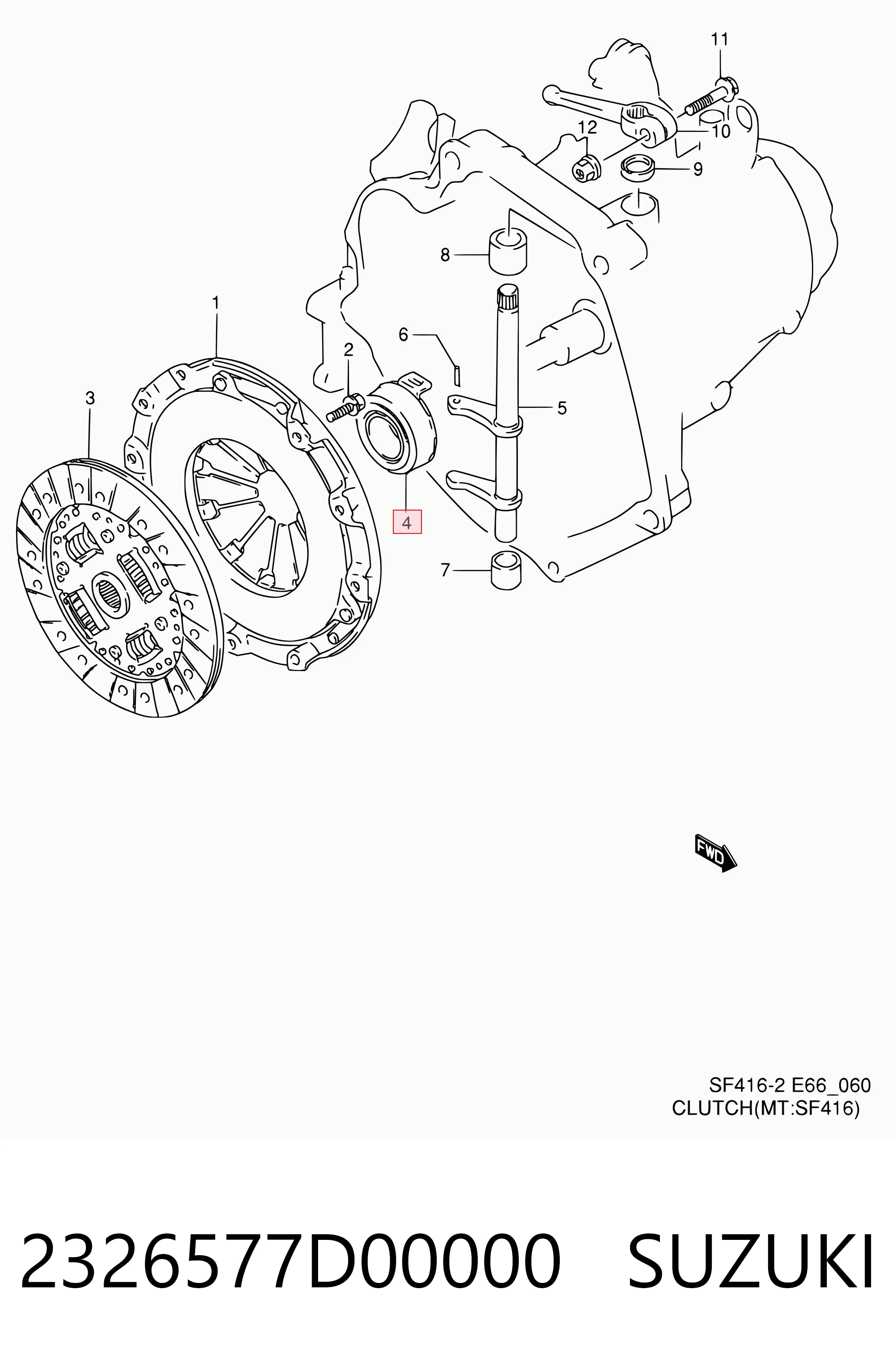 2326577D00000 Suzuki