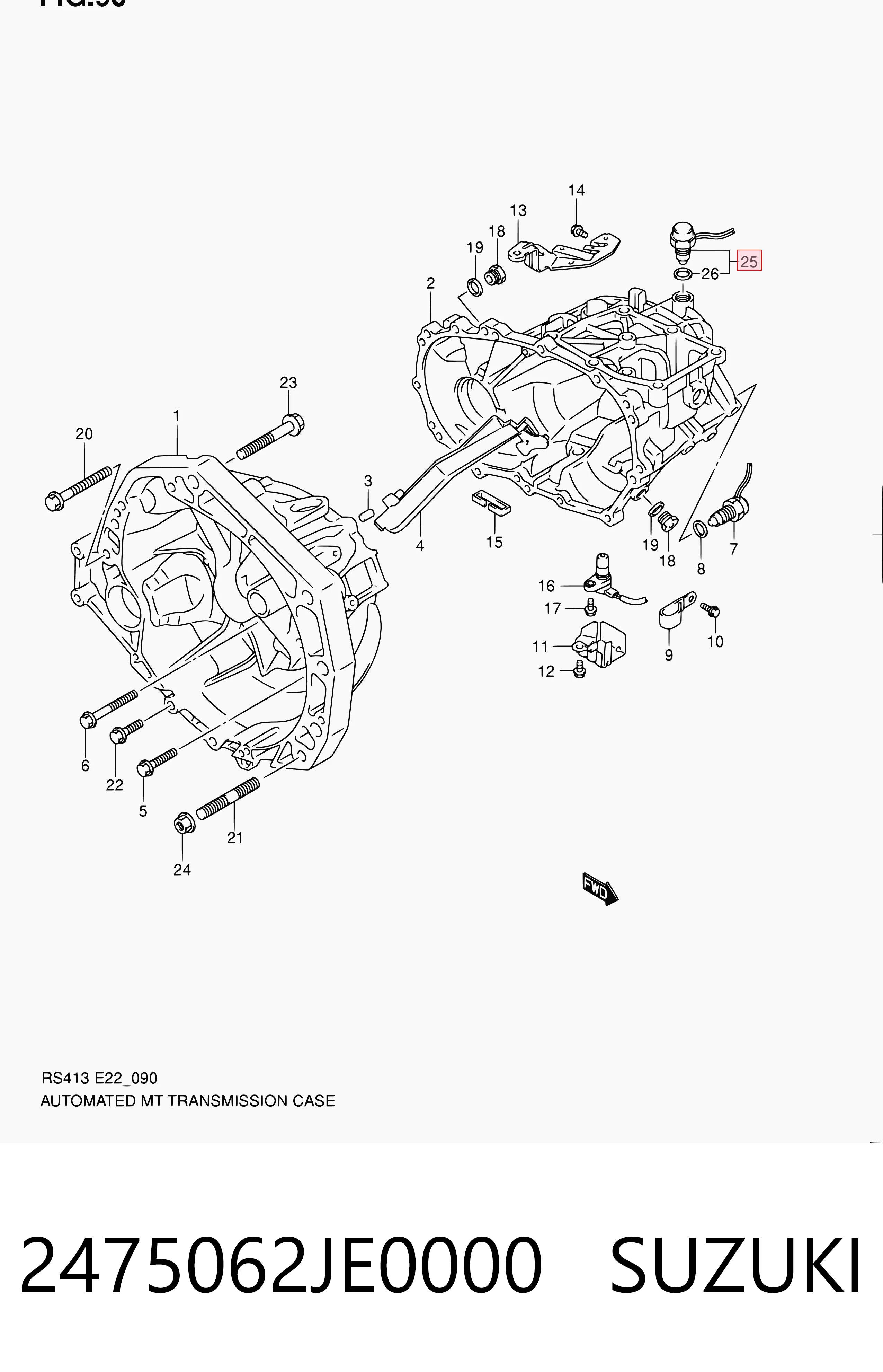  Sensor de marcha atrás Toyota Land Cruiser 
