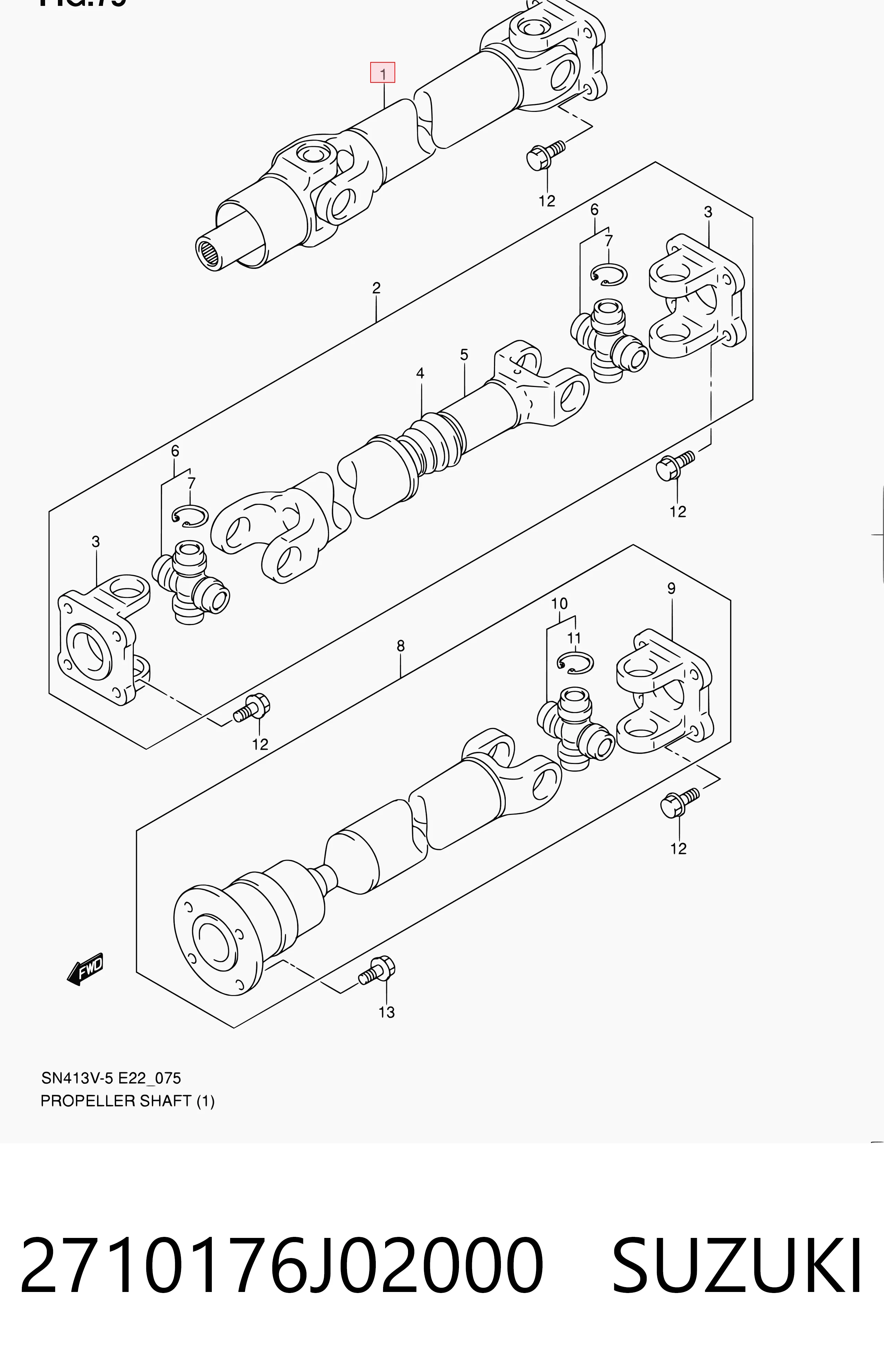 Comprar Árbol de transmision delantero Suzuki Jimny  SN, JB