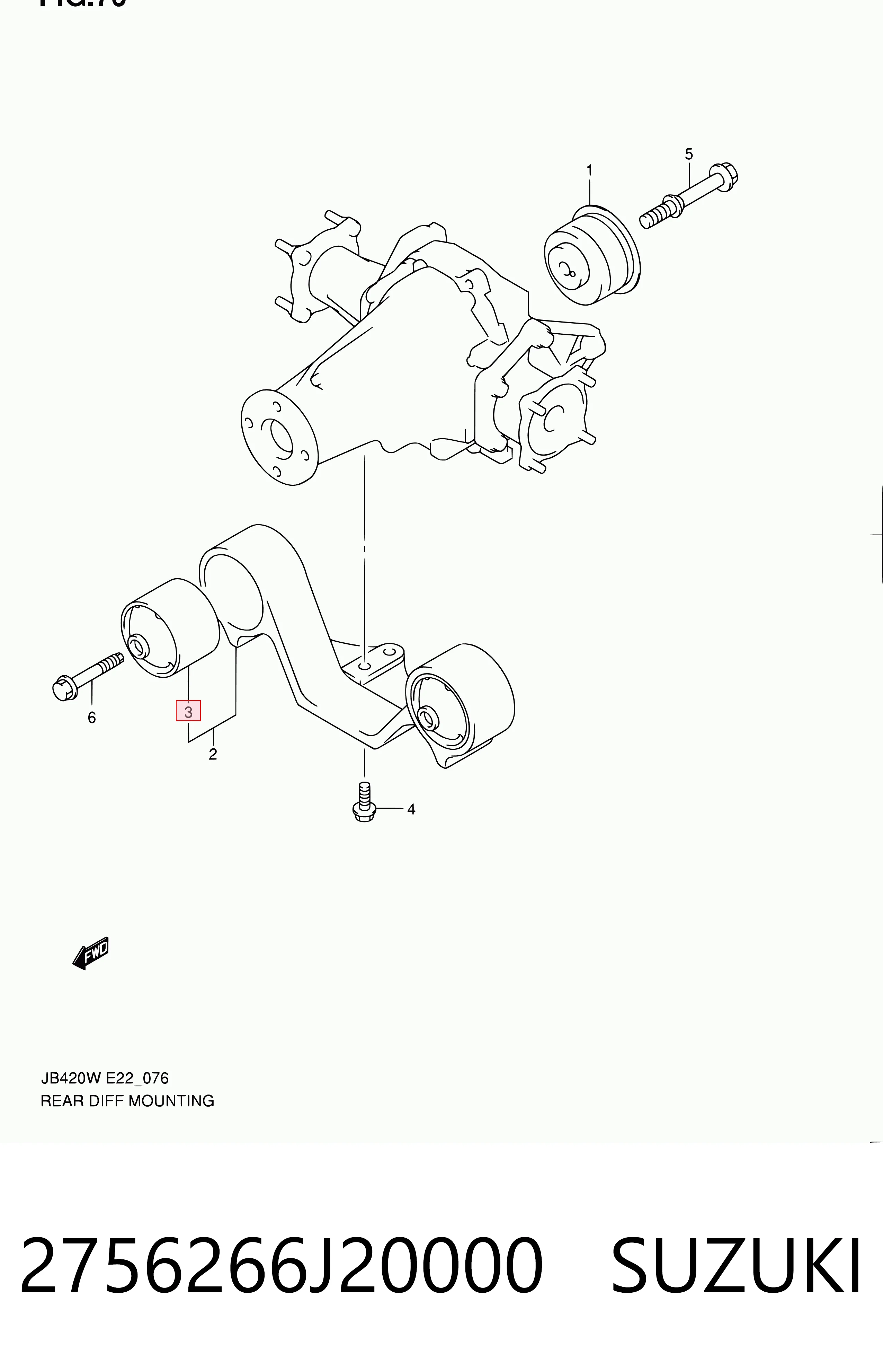 2756266J20000 Suzuki