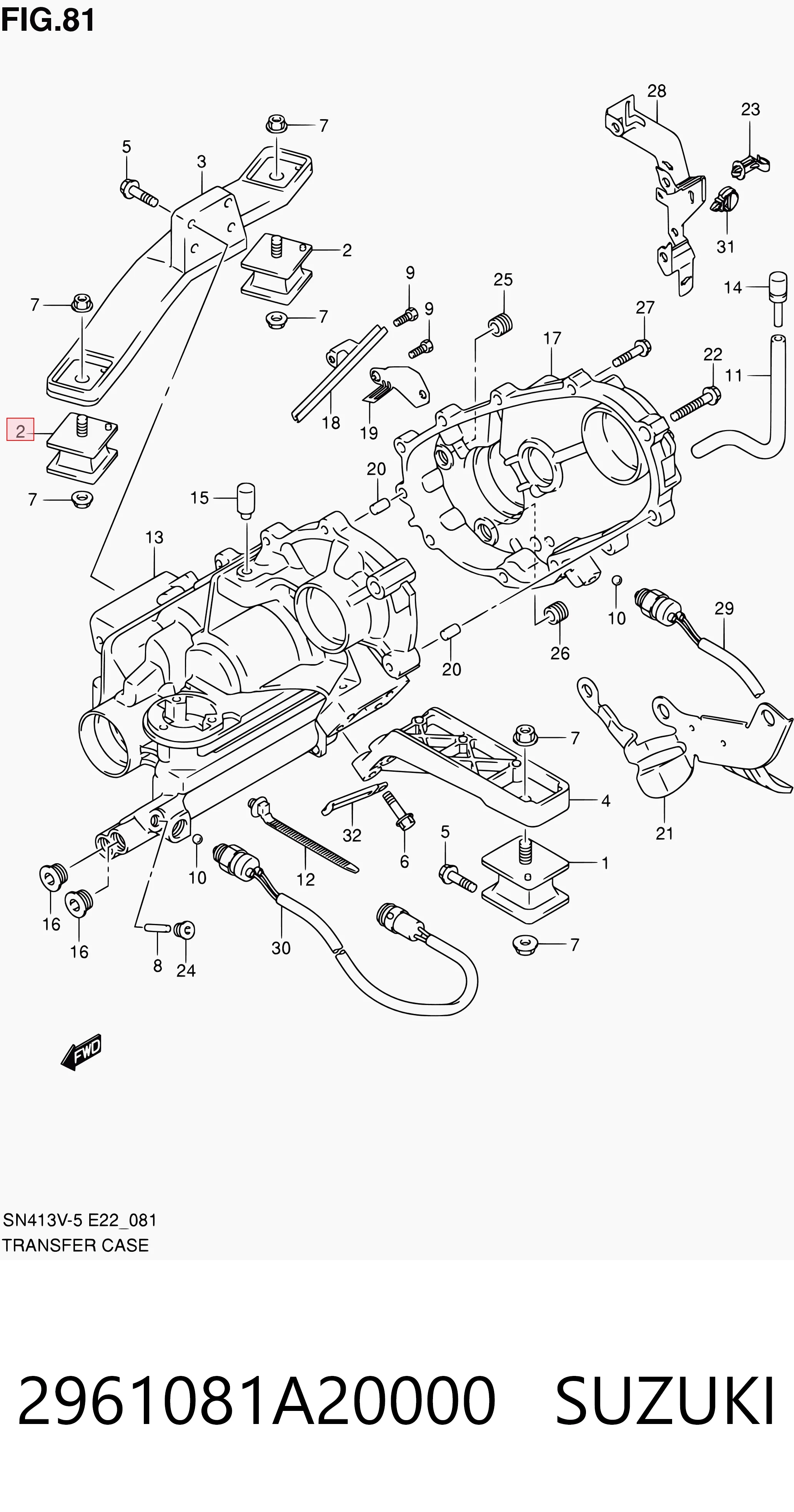2961081A20000 Suzuki