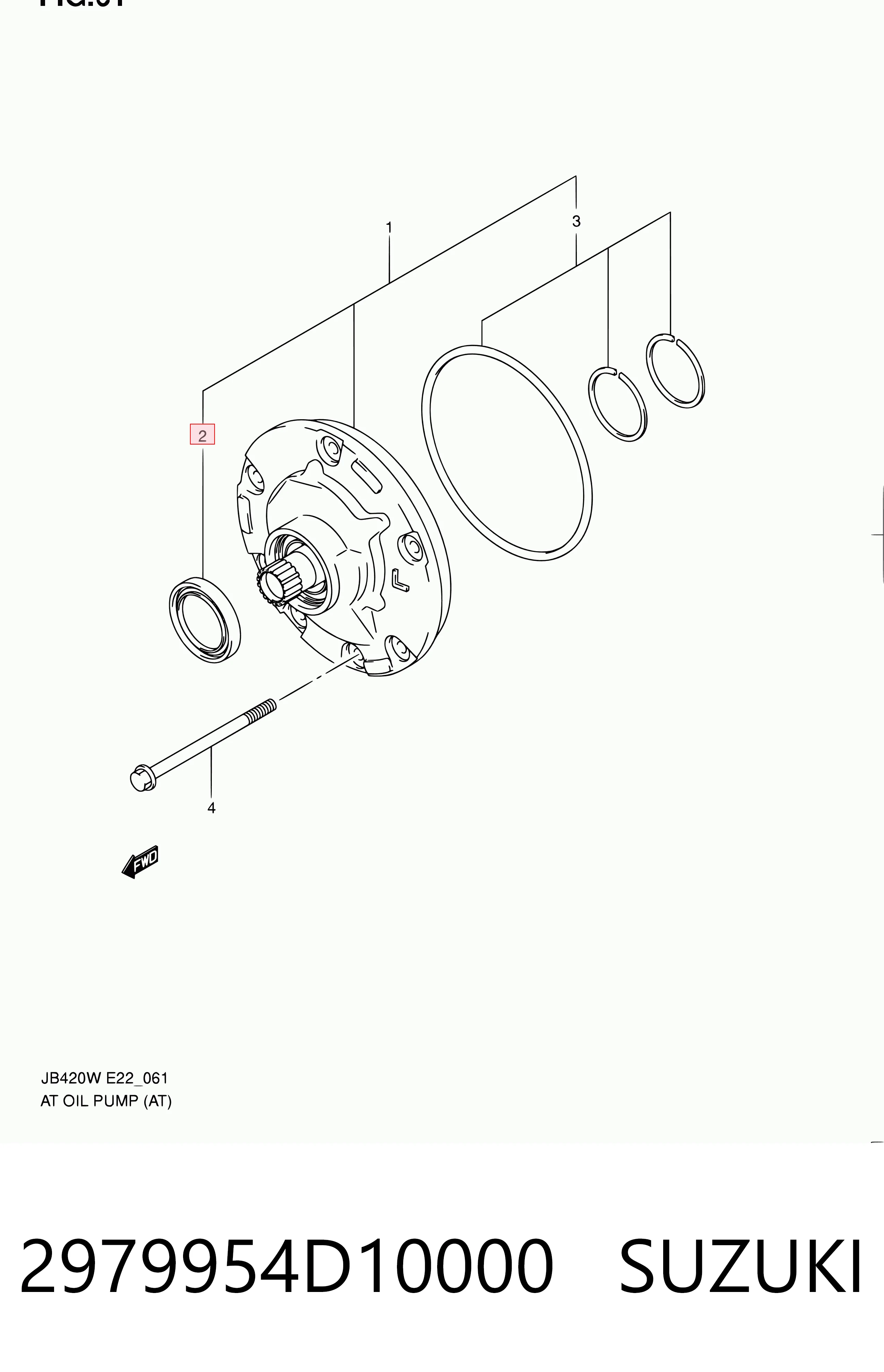 Retén de aceite de la bomba de aceite de la transmisión automática T1376 Musashi