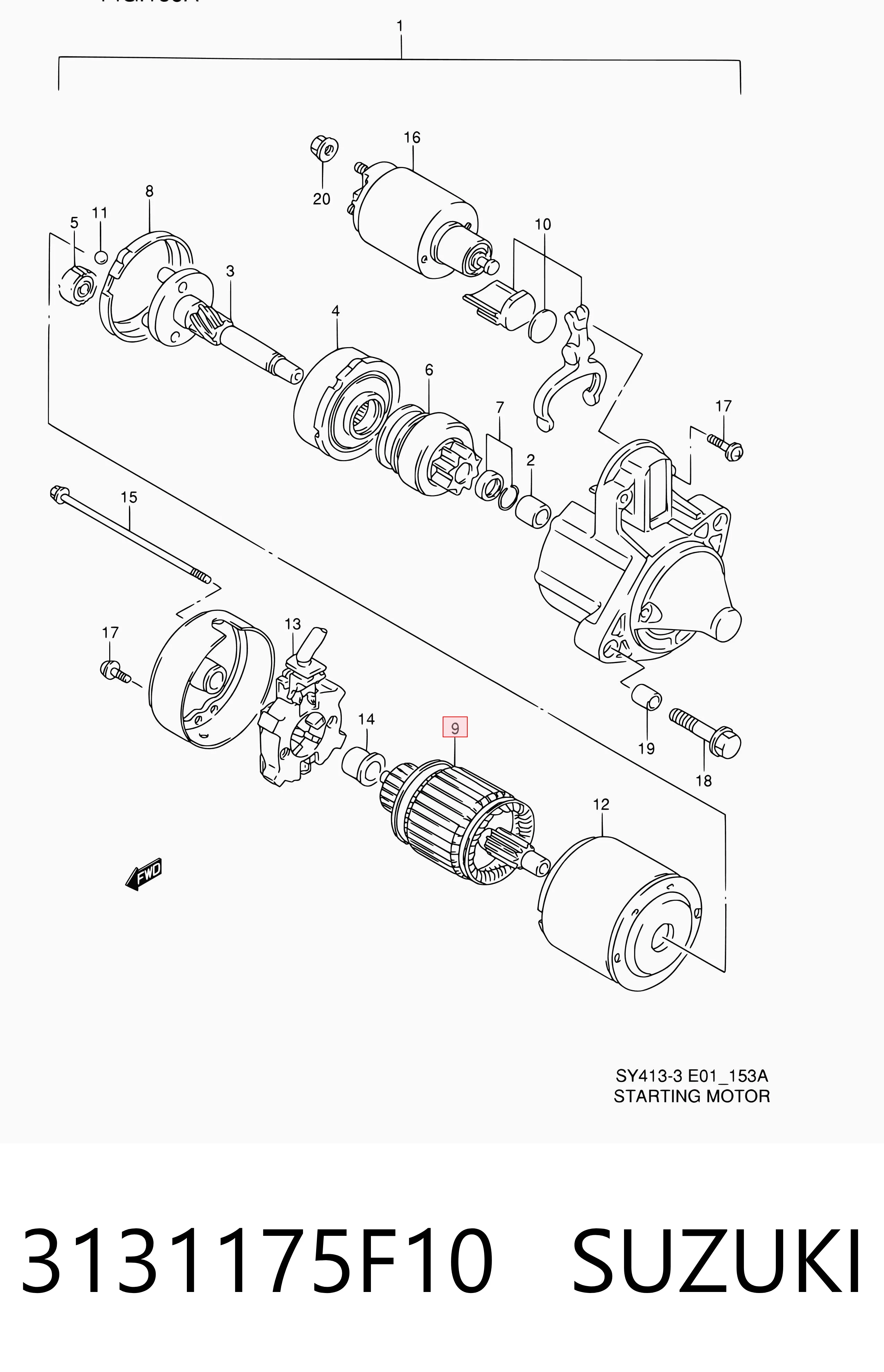 3131175F10 Suzuki